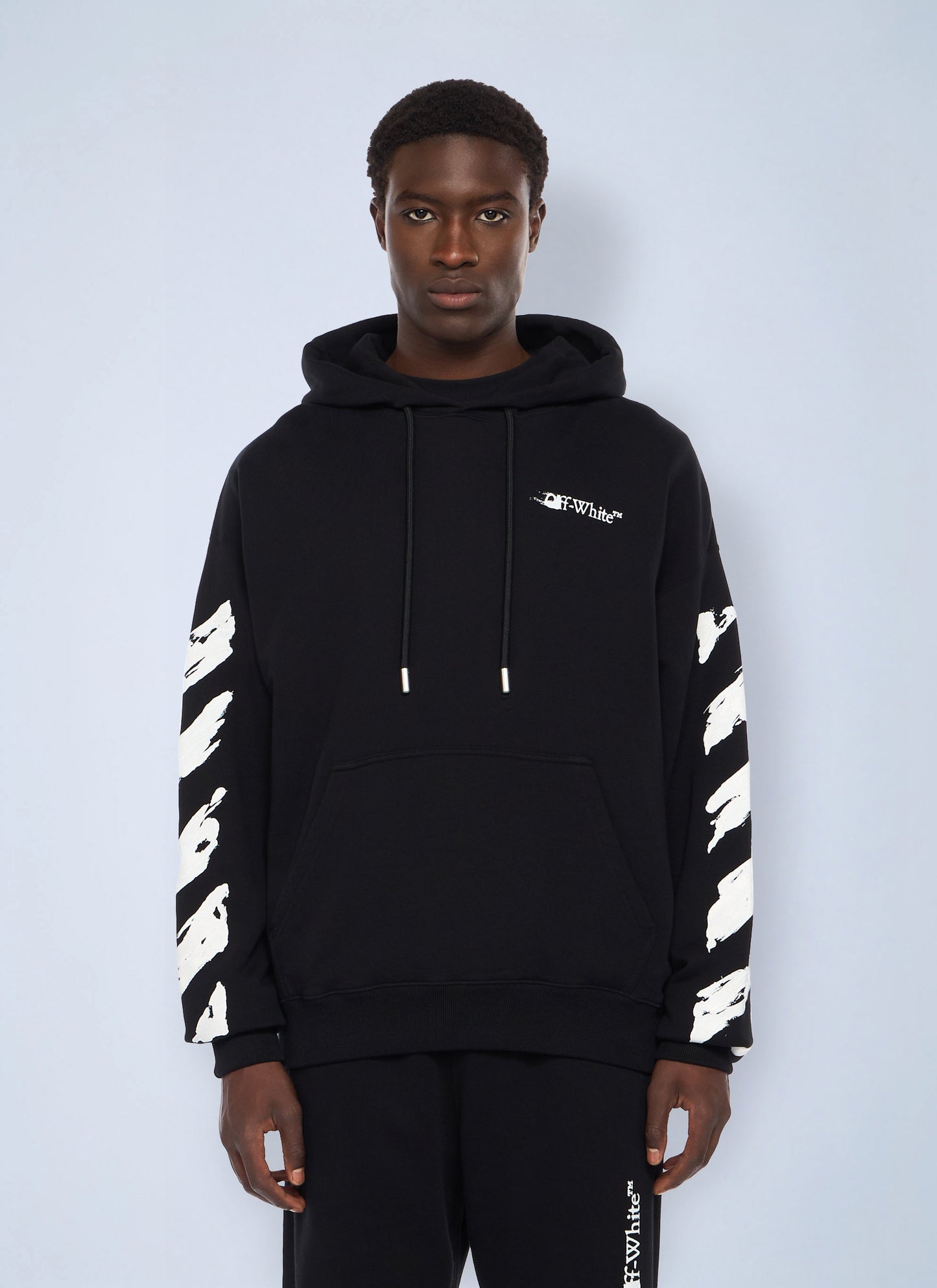 Off-White Men Ink Arrow Skate Hooded Sweatshirt OFF-WHITE