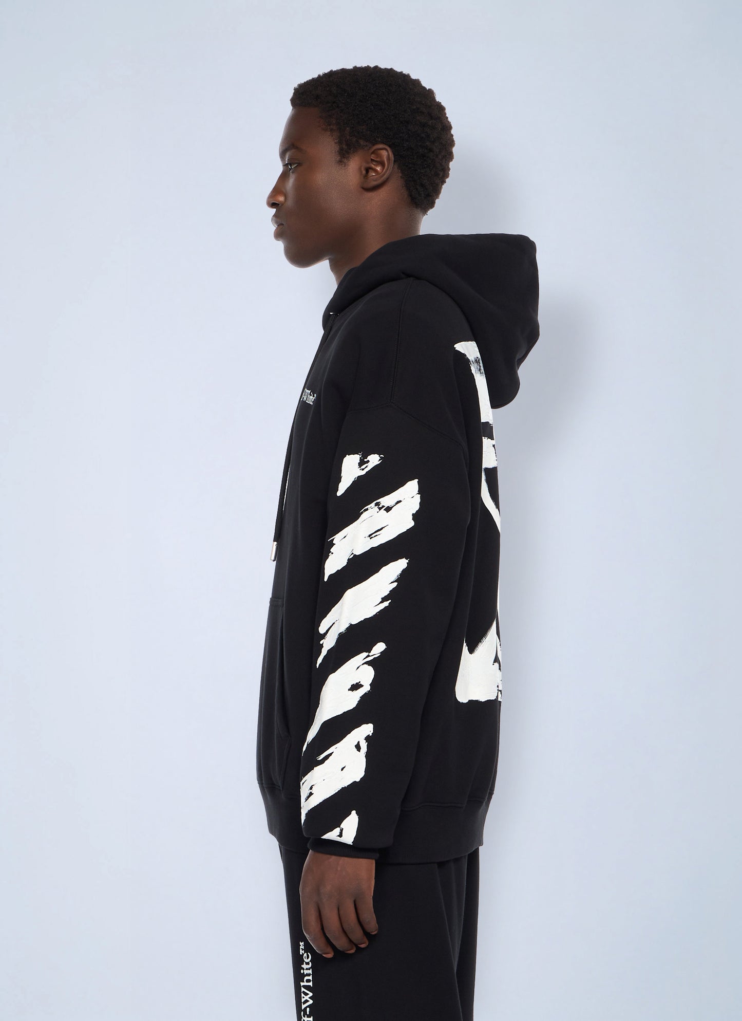 Off-White Men Ink Arrow Skate Hooded Sweatshirt OFF-WHITE