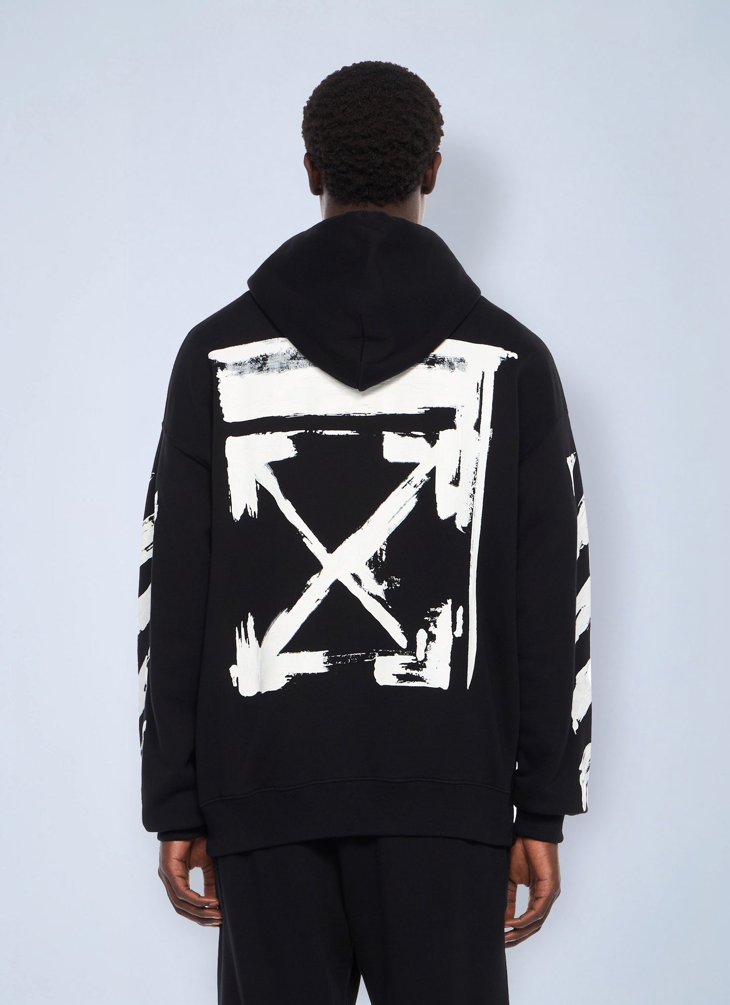 Off-White Men Ink Arrow Skate Hooded Sweatshirt OFF-WHITE