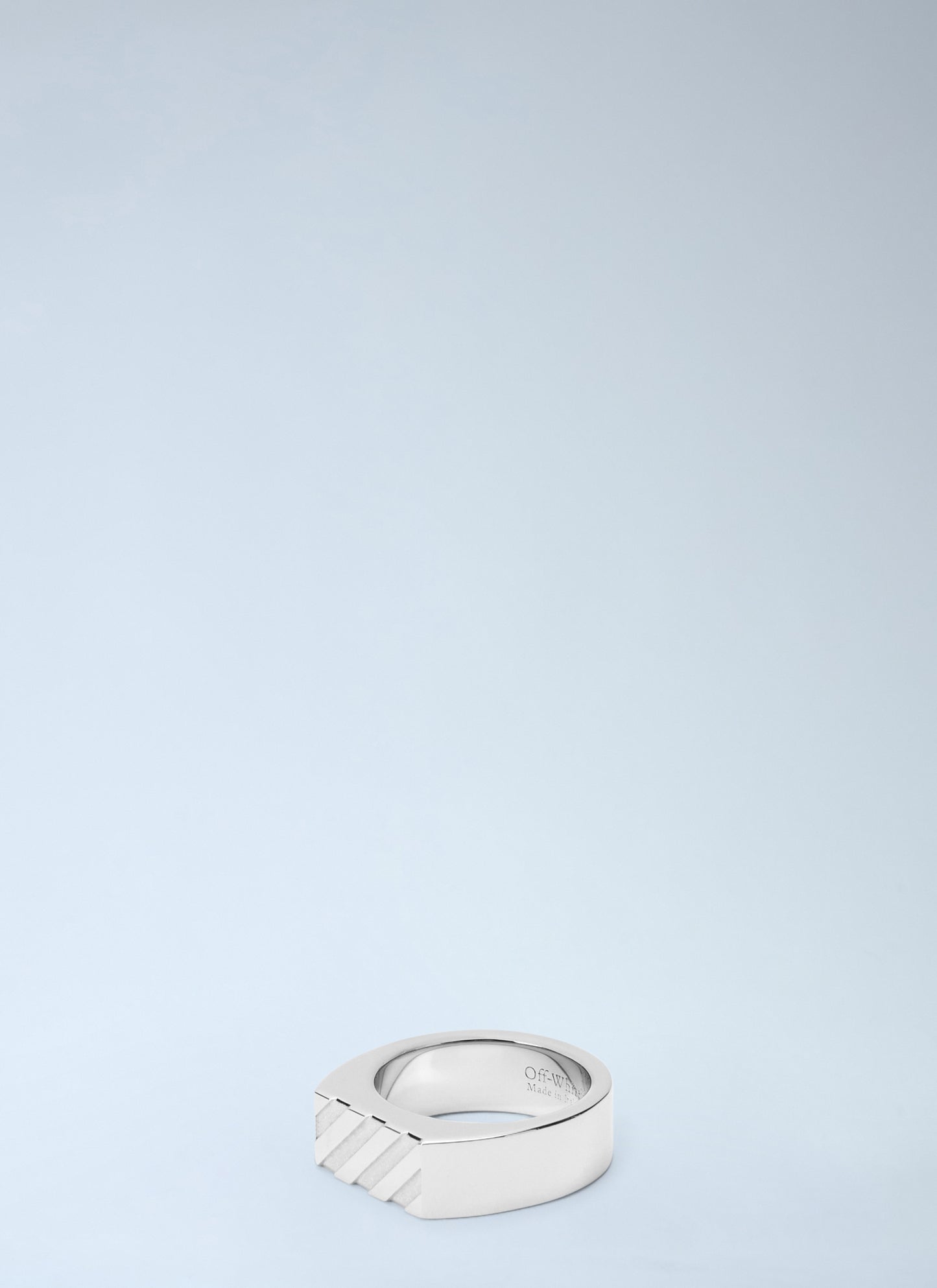 Off-White Men Diag Band Ring OFF-WHITE