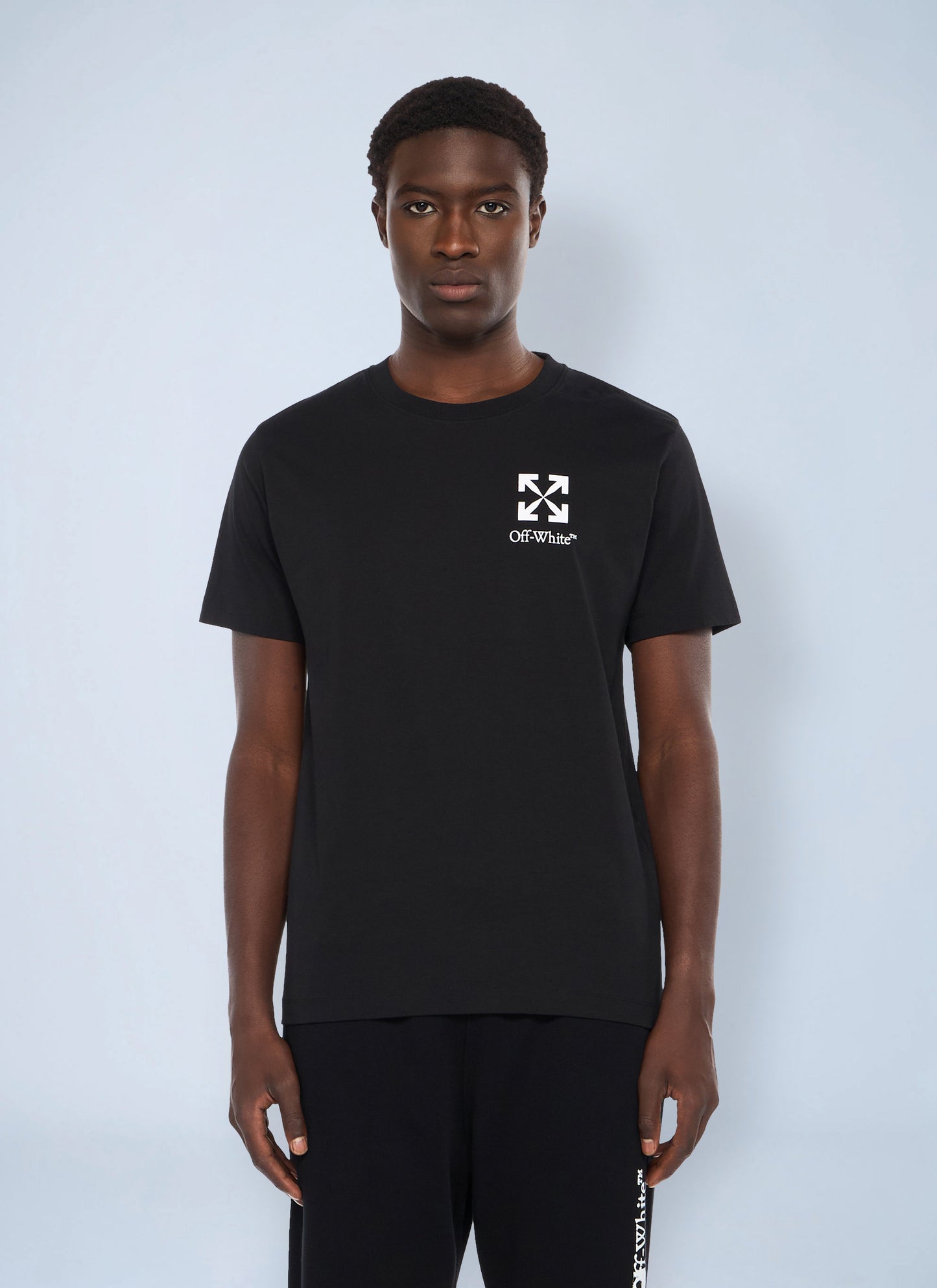 Off-White Men Small Arrow Slim Logo T-Shirt OFF-WHITE