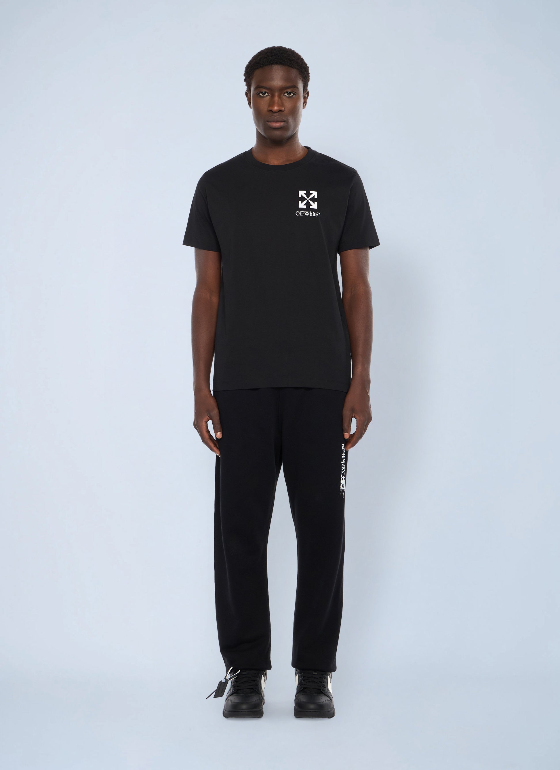 Off-White Men Small Arrow Slim Logo T-Shirt OFF-WHITE