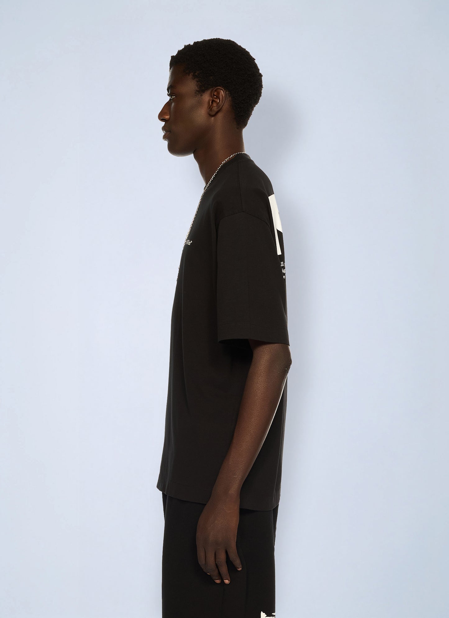 Off-White Men Half Arrow Skate Logo T-Shirt OFF-WHITE