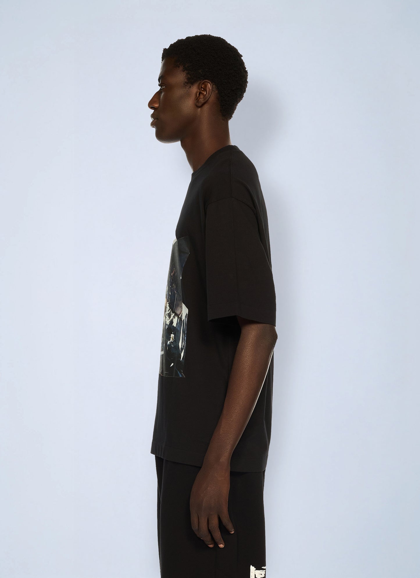 Off-White Men Cupid Paper Skate Logo T-Shirt OFF-WHITE