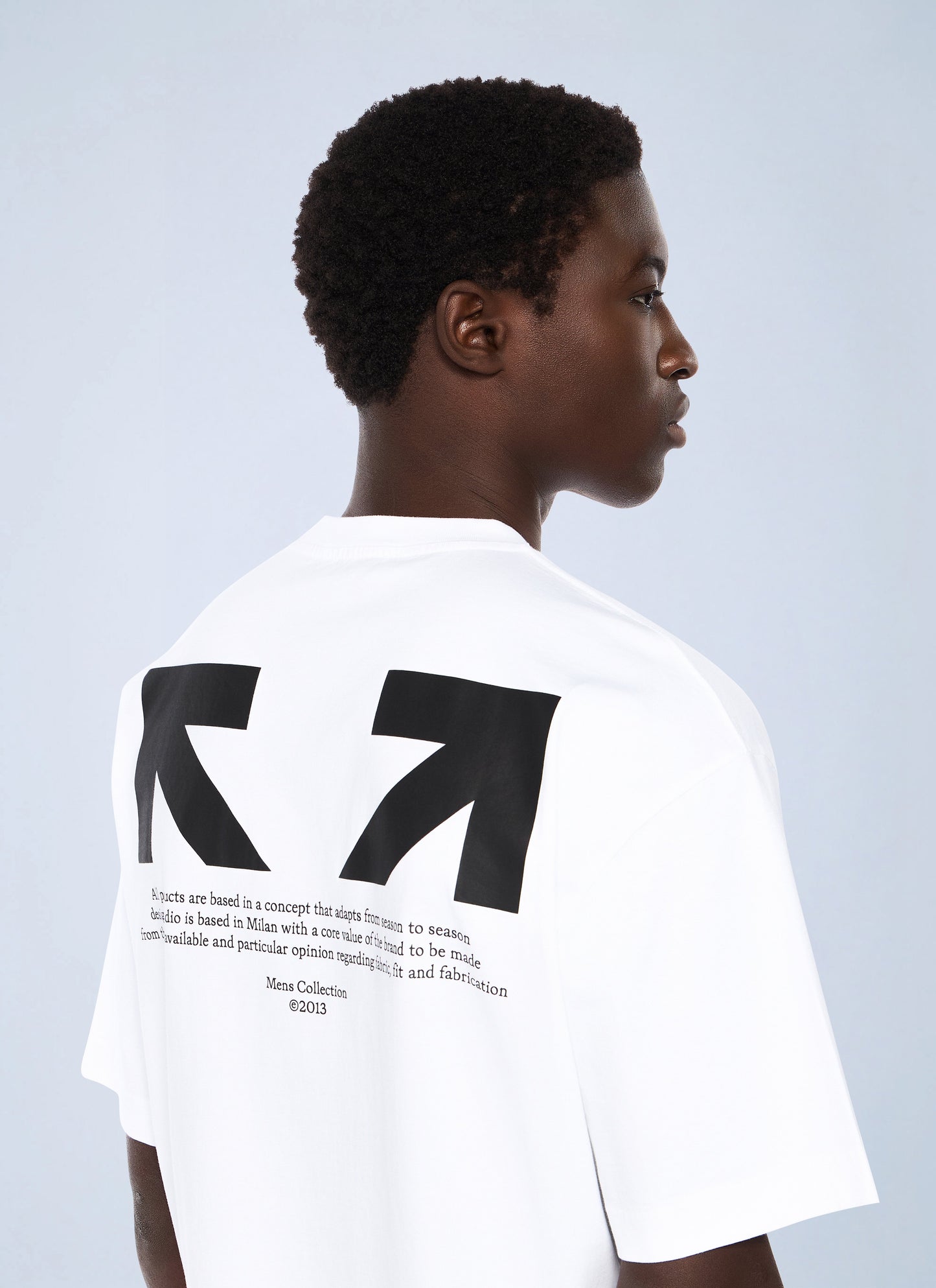 Off-White Men Half Arrow Skate Logo T-Shirt OFF-WHITE