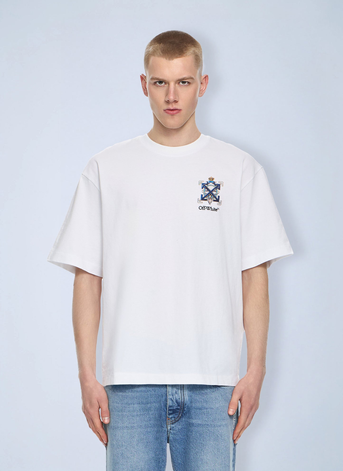 Off-White Men Jewel Arrow Skate T-Shirt OFF-WHITE