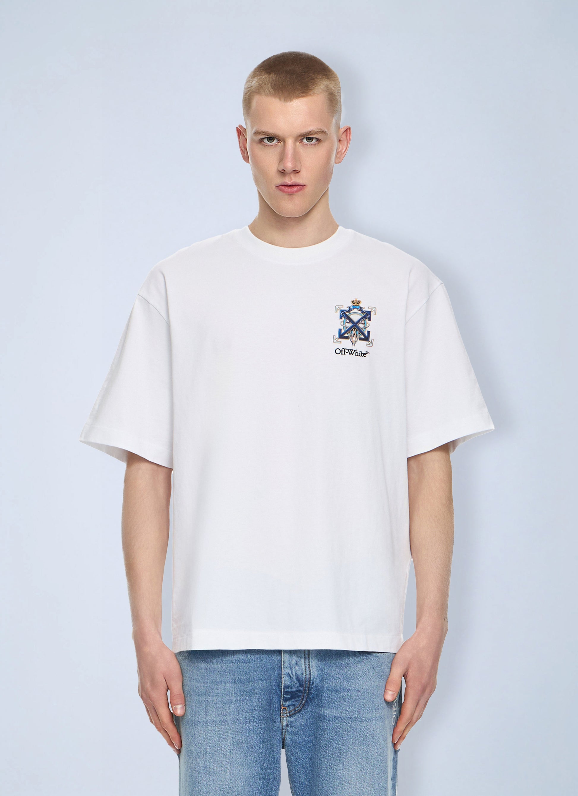 Off-White Men Jewel Arrow Skate T-Shirt OFF-WHITE