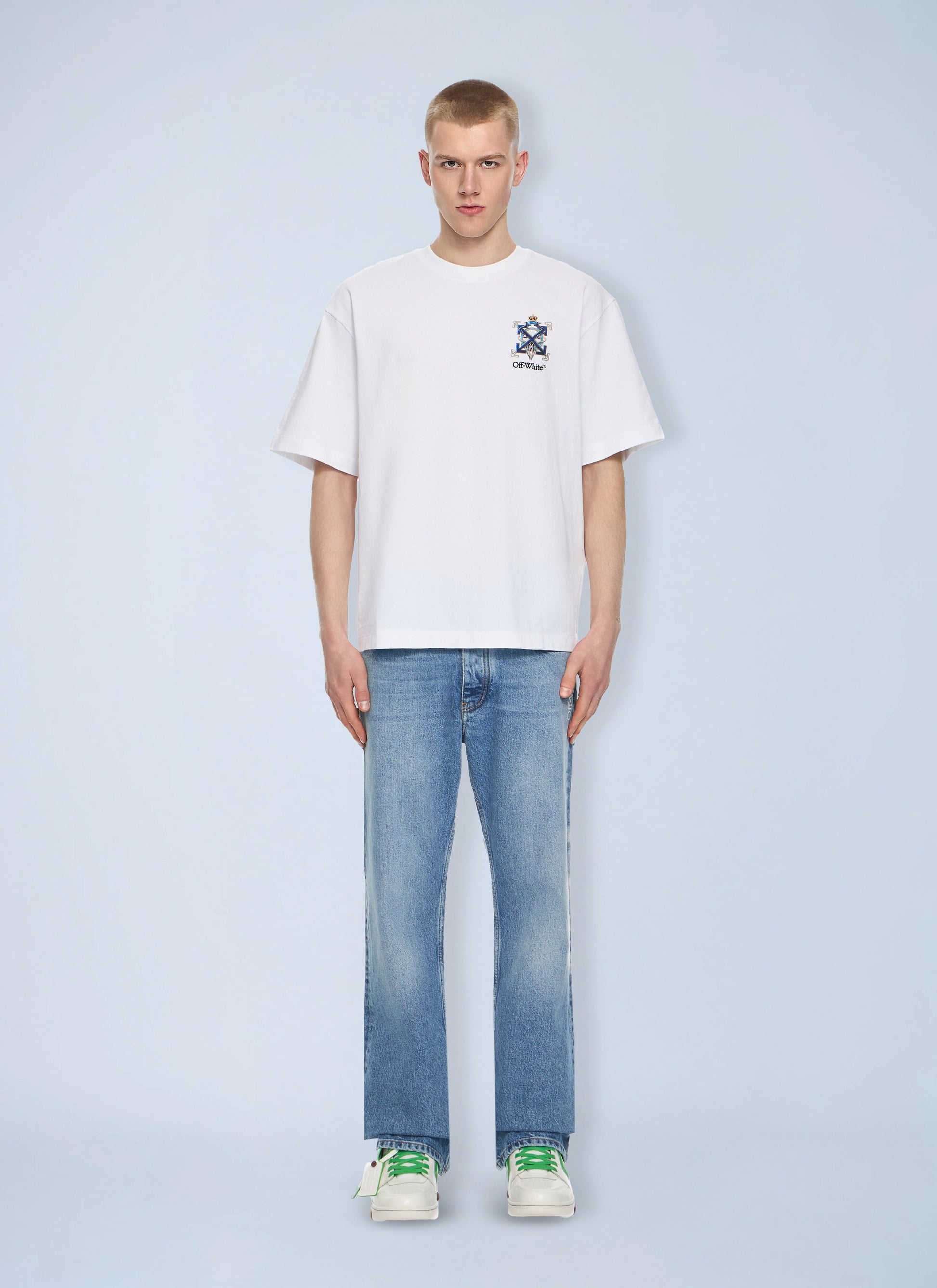 Off-White Men Jewel Arrow Skate T-Shirt OFF-WHITE