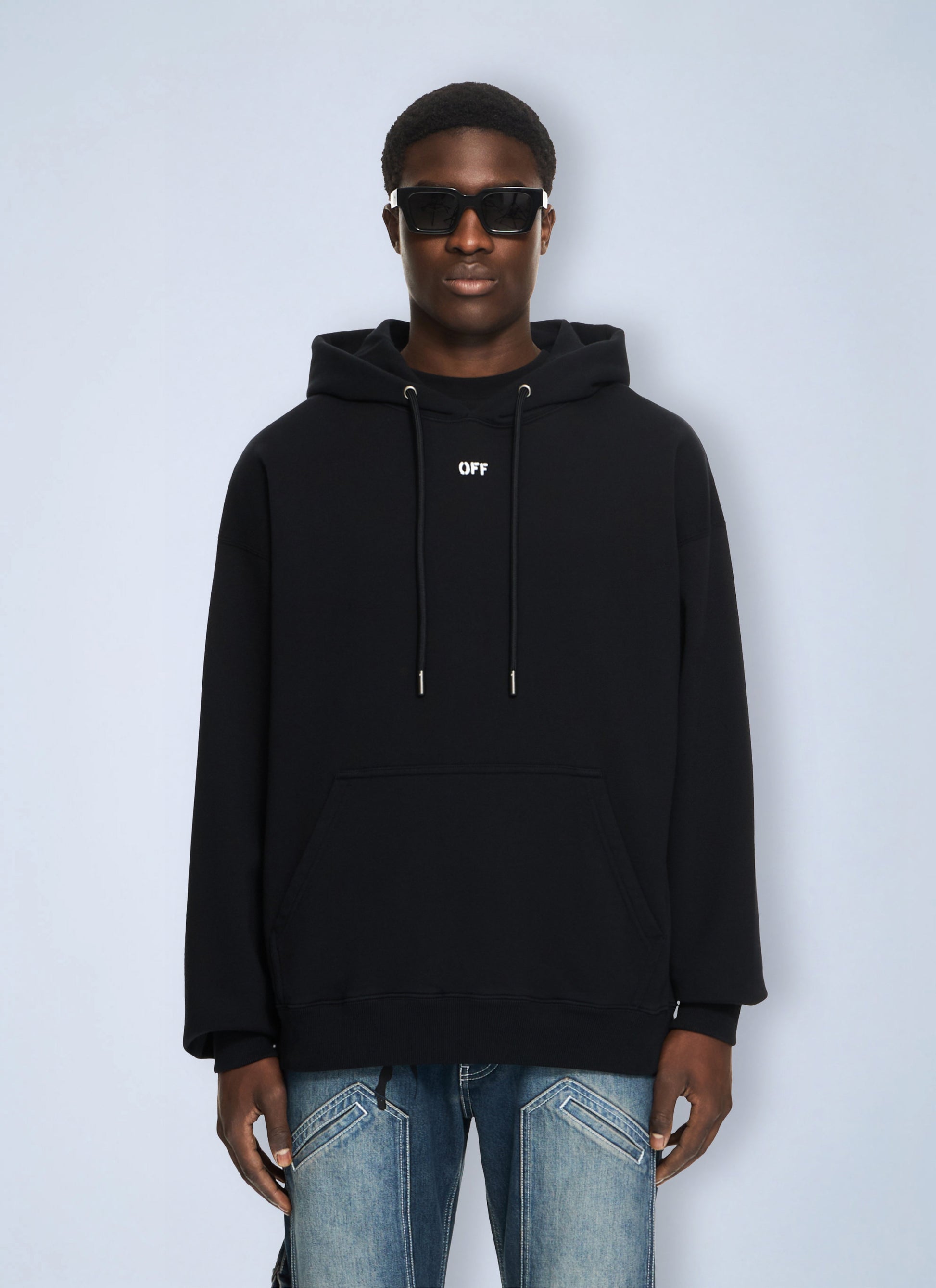 Off-White Men 3D Spray Arrow Skate Hoodie OFF-WHITE