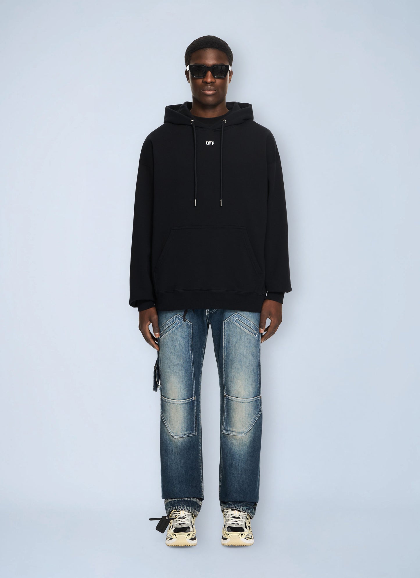 Off-White Men 3D Spray Arrow Skate Hoodie OFF-WHITE