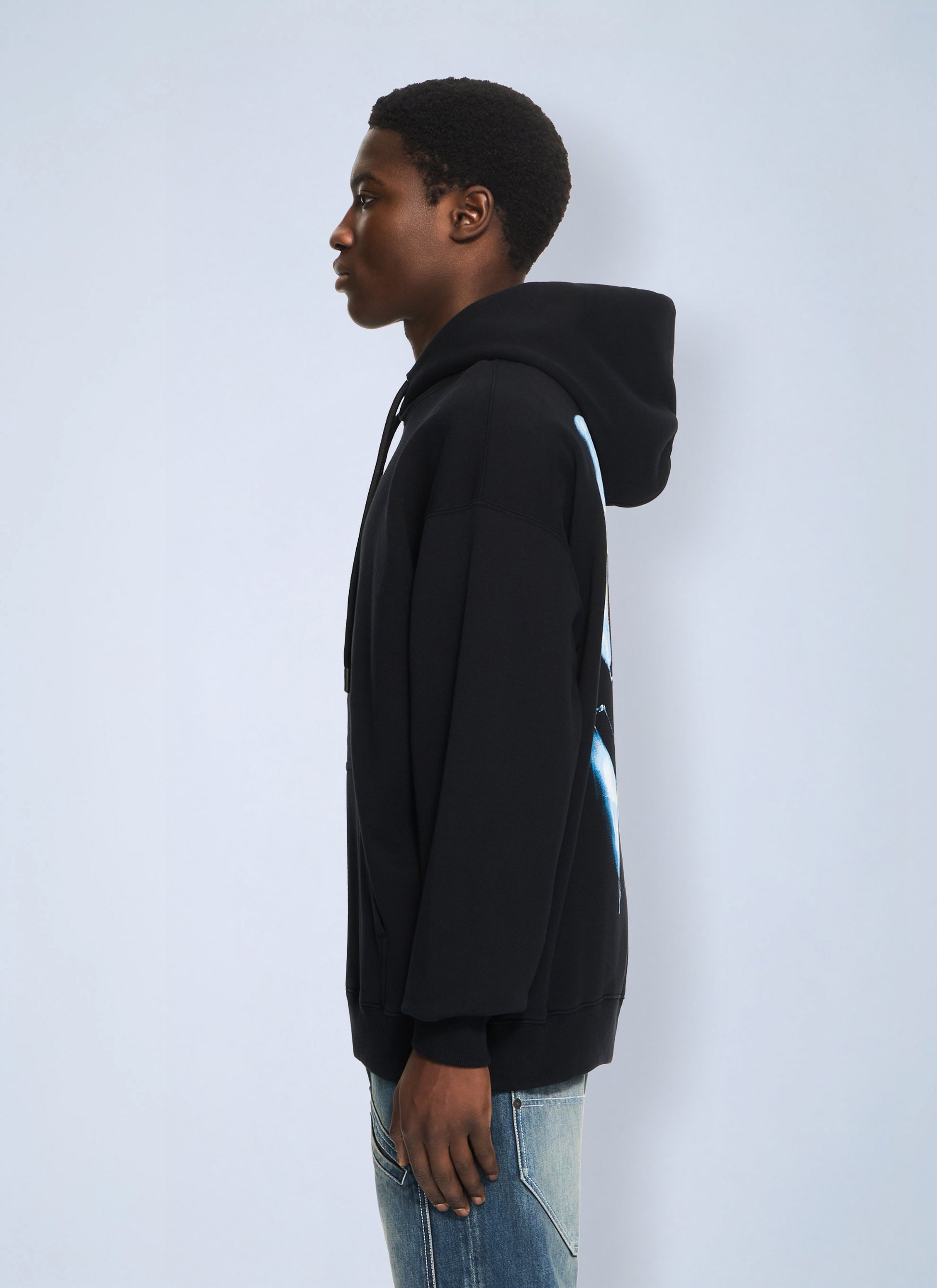 Off-White Men 3D Spray Arrow Skate Hoodie OFF-WHITE