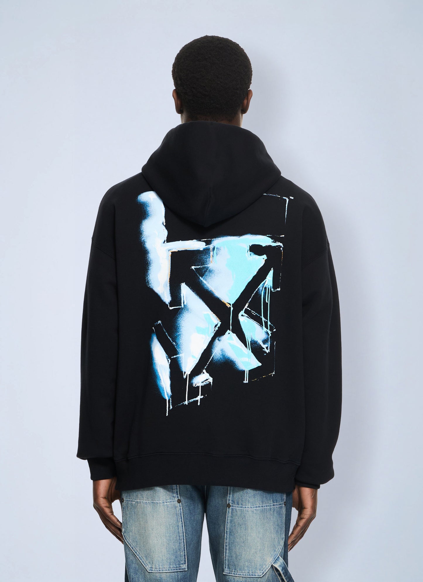 Off-White Men 3D Spray Arrow Skate Hoodie OFF-WHITE