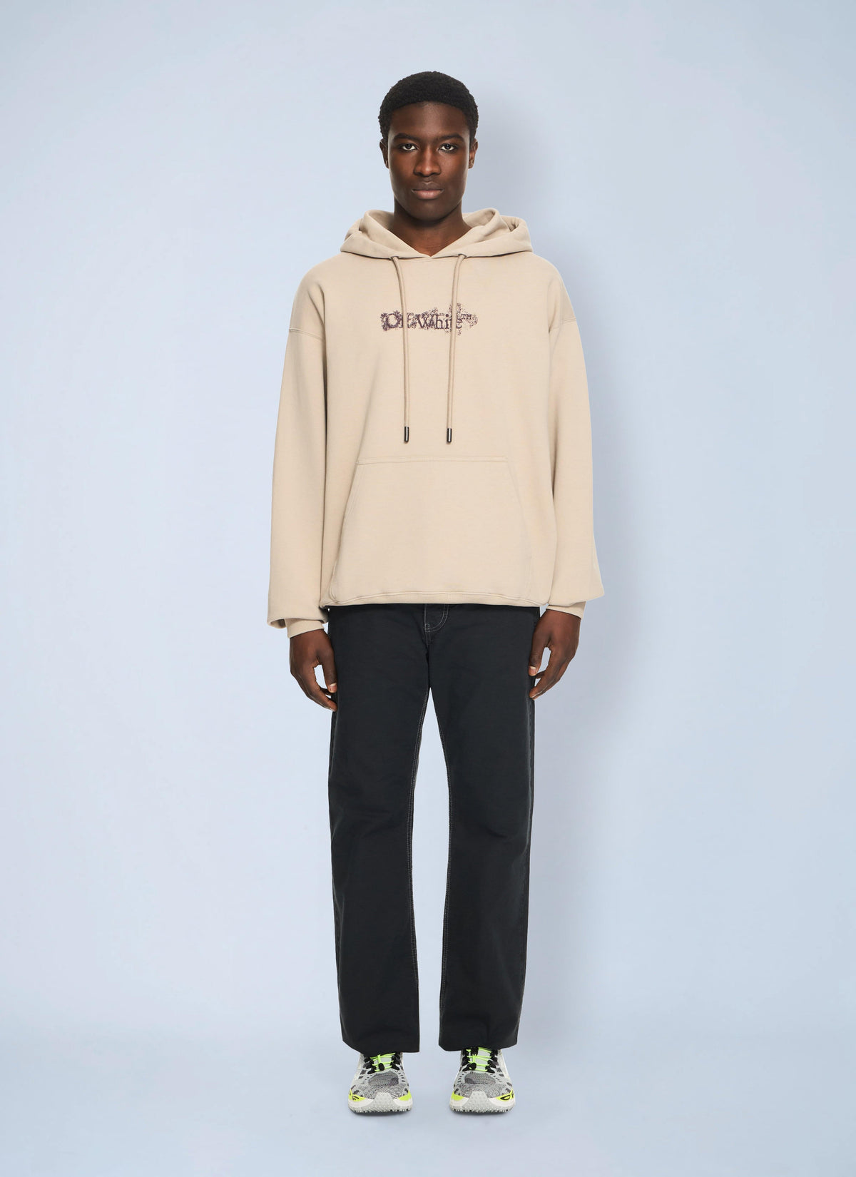 Off-White Men Heraldic Arrow Skate Hoodie OFF-WHITE