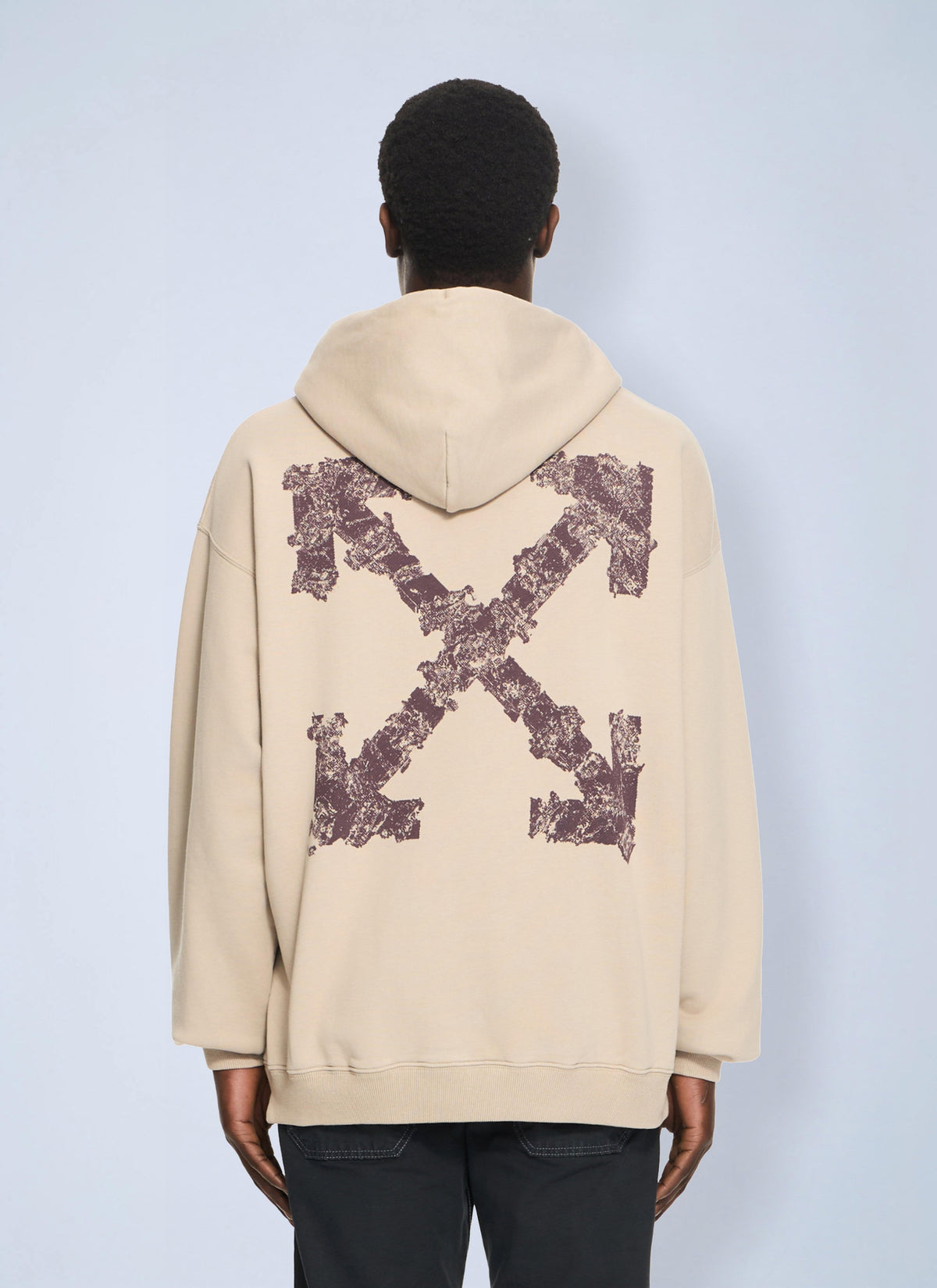 Off-White Men Heraldic Arrow Skate Hoodie OFF-WHITE