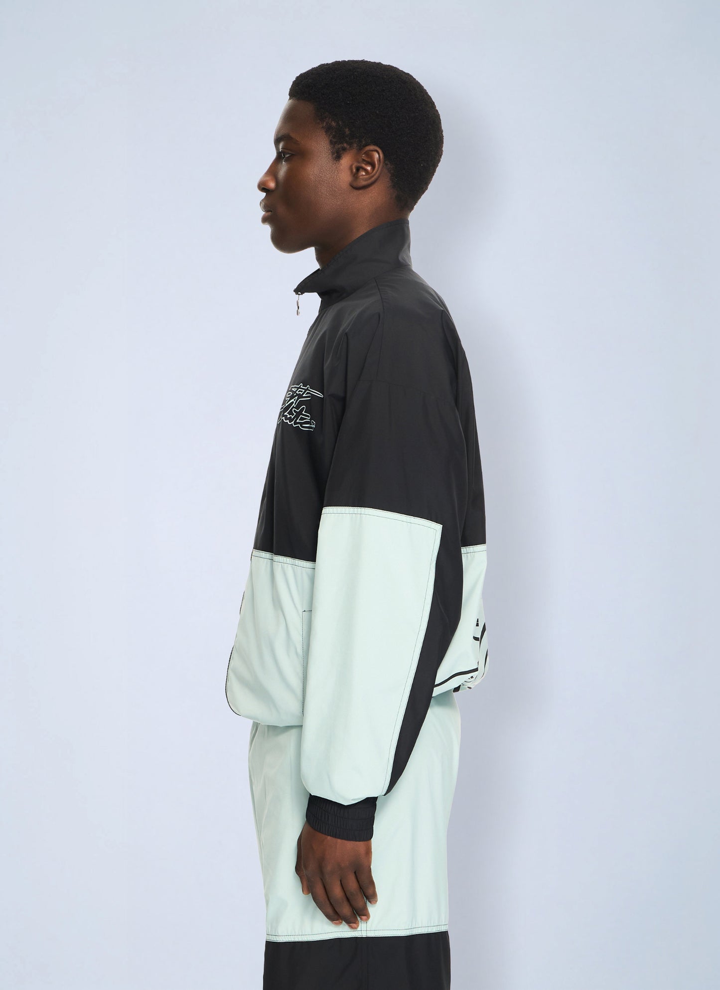 Off-White Men Marker Nylon Relaxed Tracktop OFF-WHITE