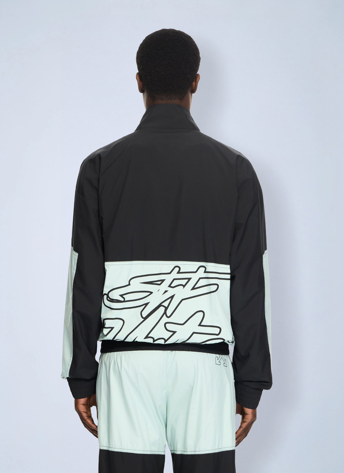 Off-White Men Marker Nylon Relaxed Tracktop OFF-WHITE