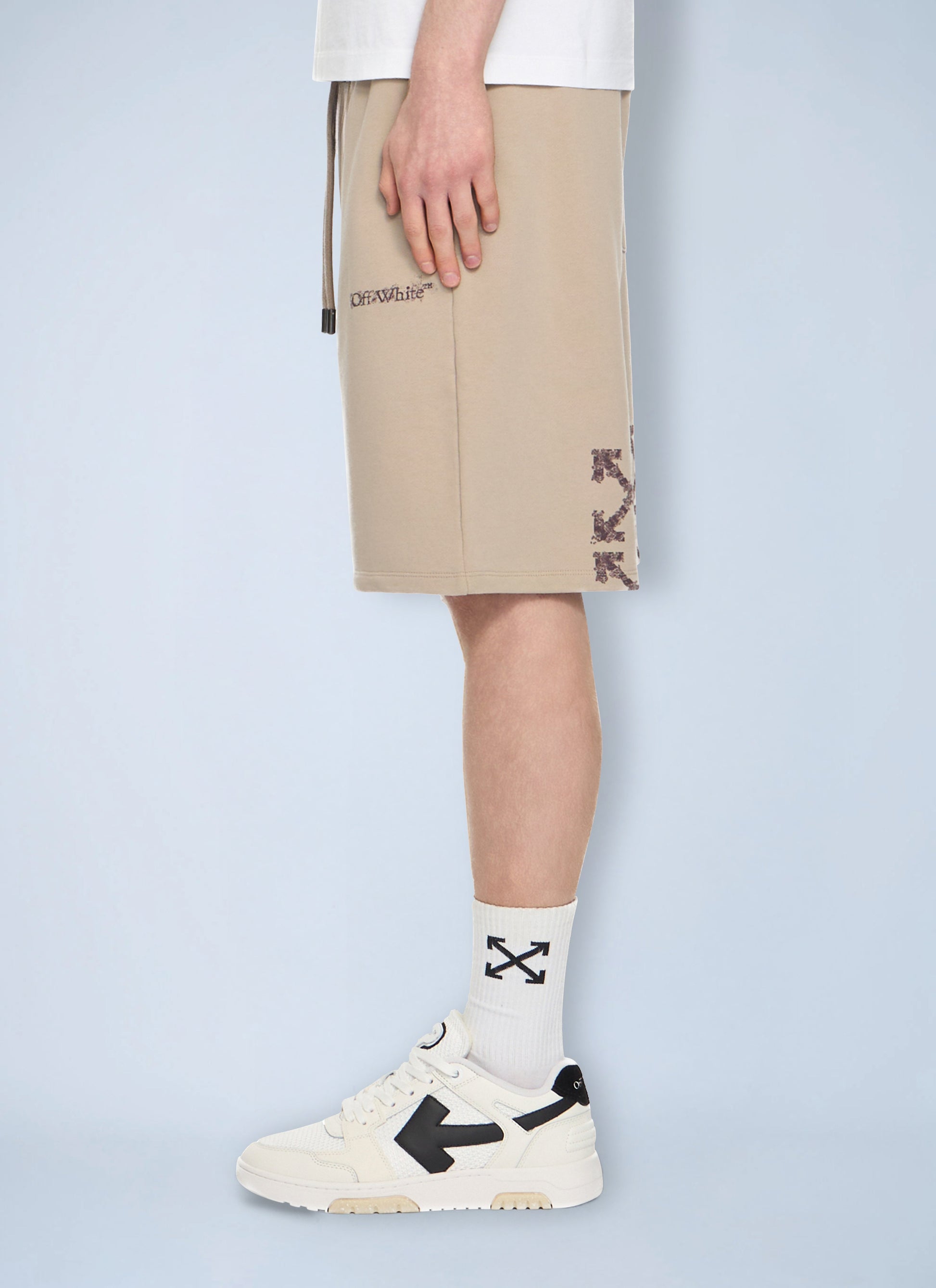 Off-White Men Heraldic Arrow Skate Sweatshort OFF-WHITE