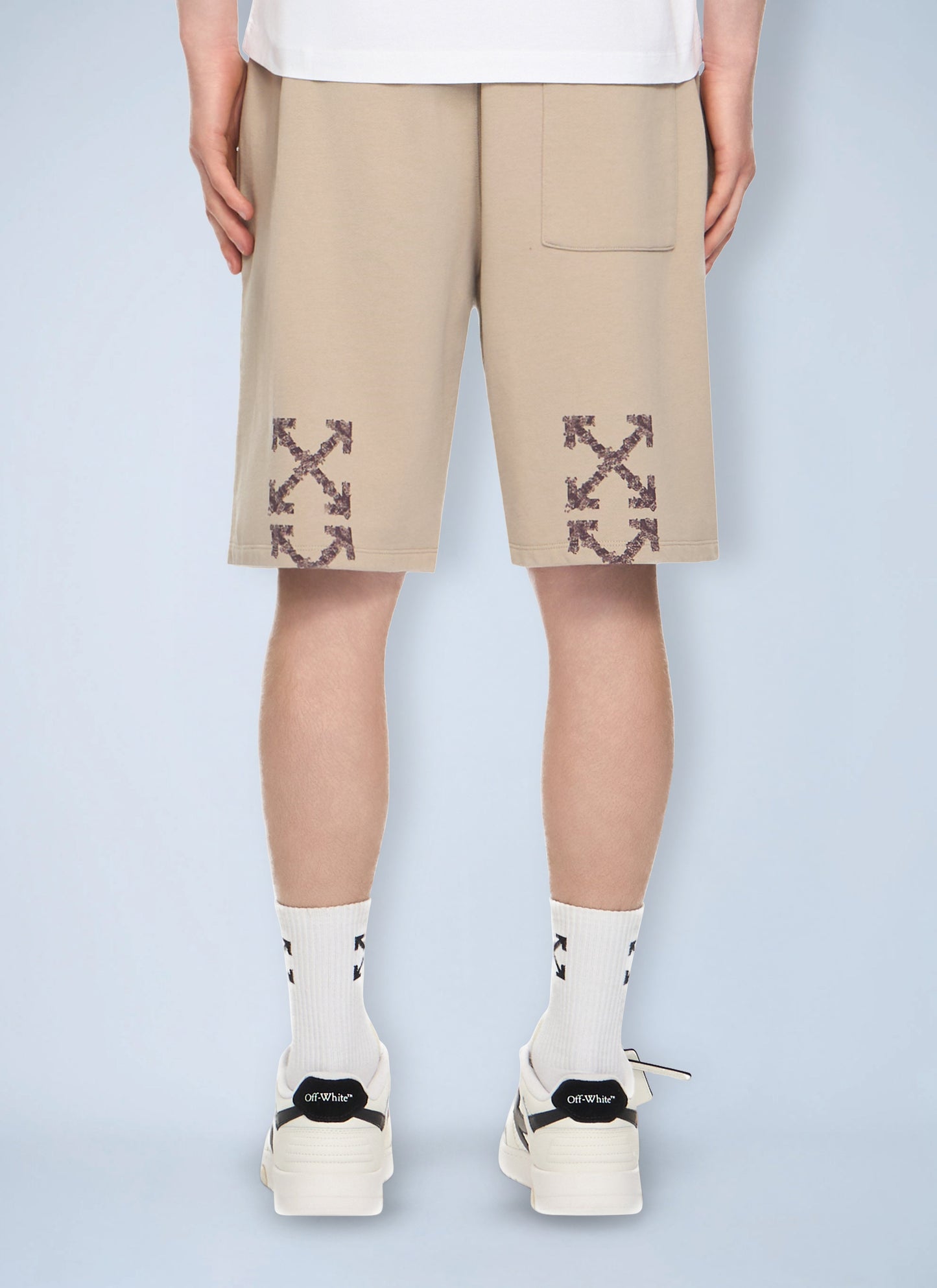 Off-White Men Heraldic Arrow Skate Sweatshort OFF-WHITE