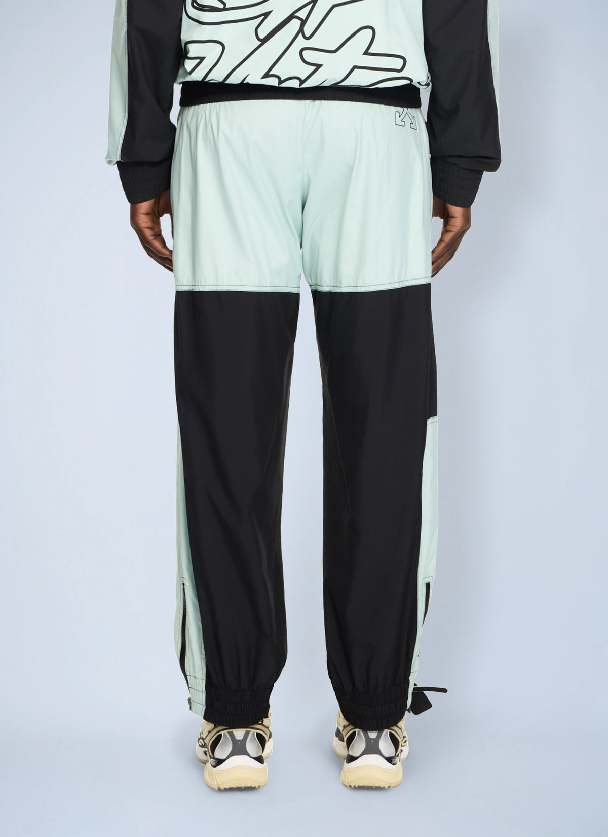 Off-White Men Marker Cuffed Slouchy Trackpants