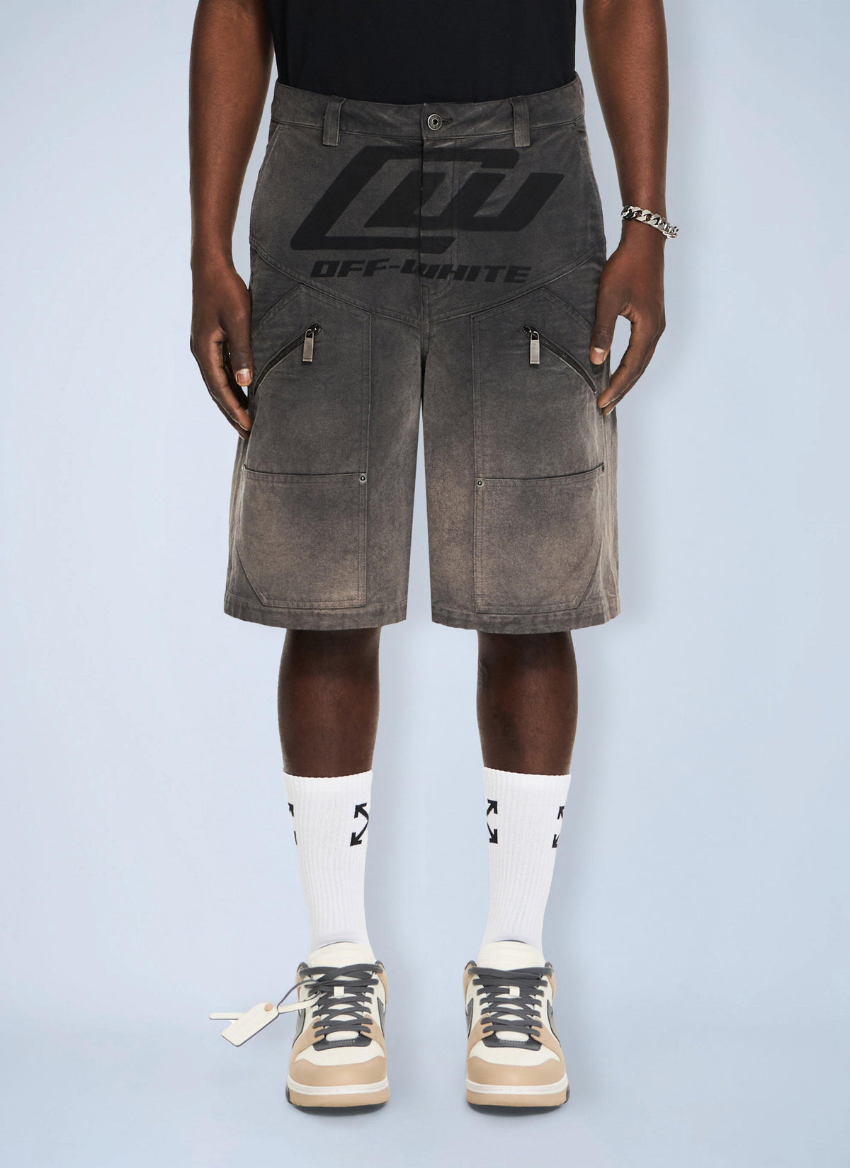 Off-White Men Owr Grad Cot Carpenter Short OFF-WHITE