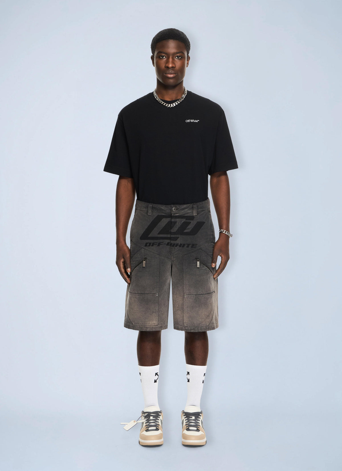 Off-White Men Owr Grad Cot Carpenter Short OFF-WHITE