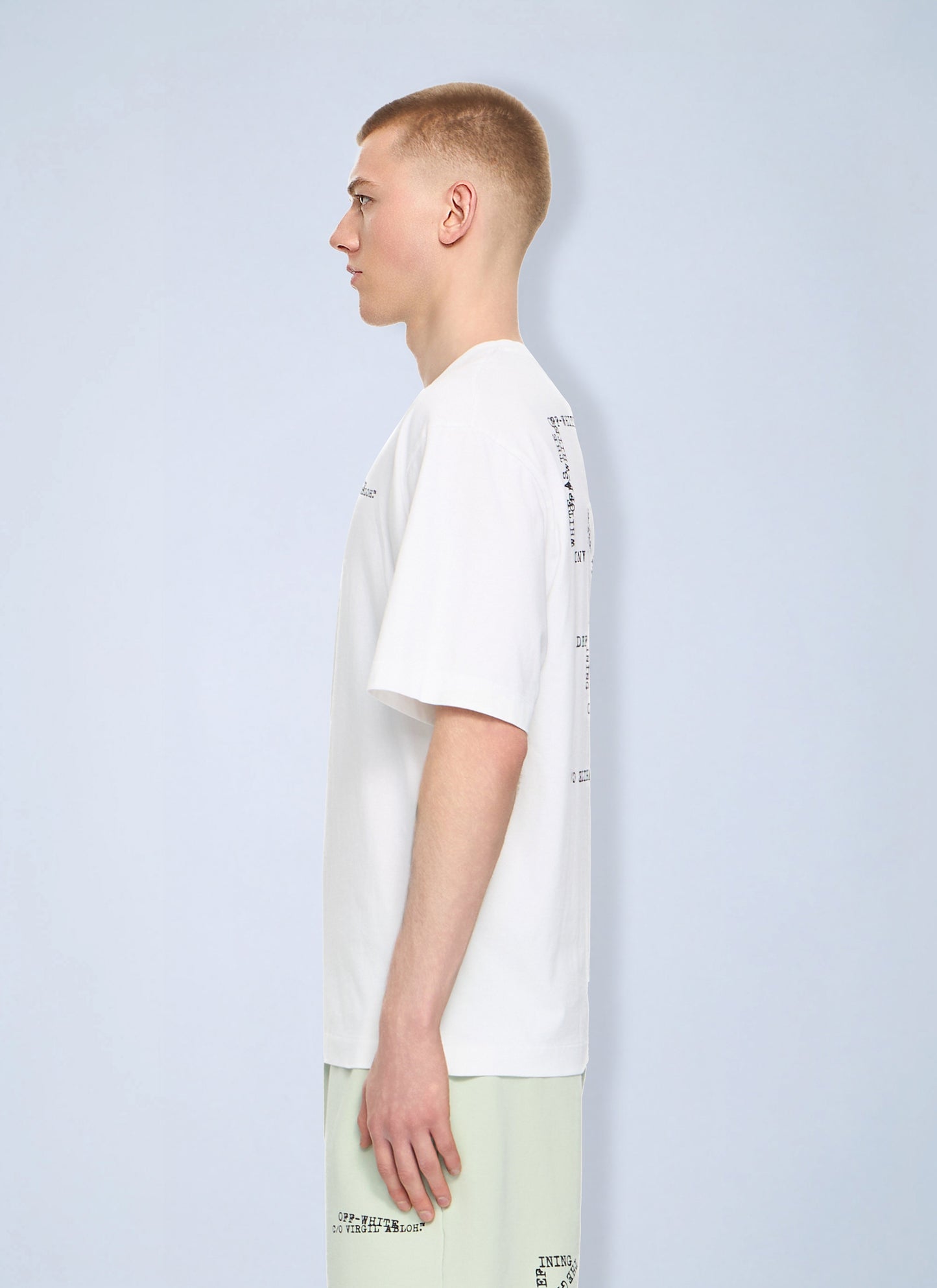 Off-White Men Type Arrow Skate T-Shirt OFF-WHITE