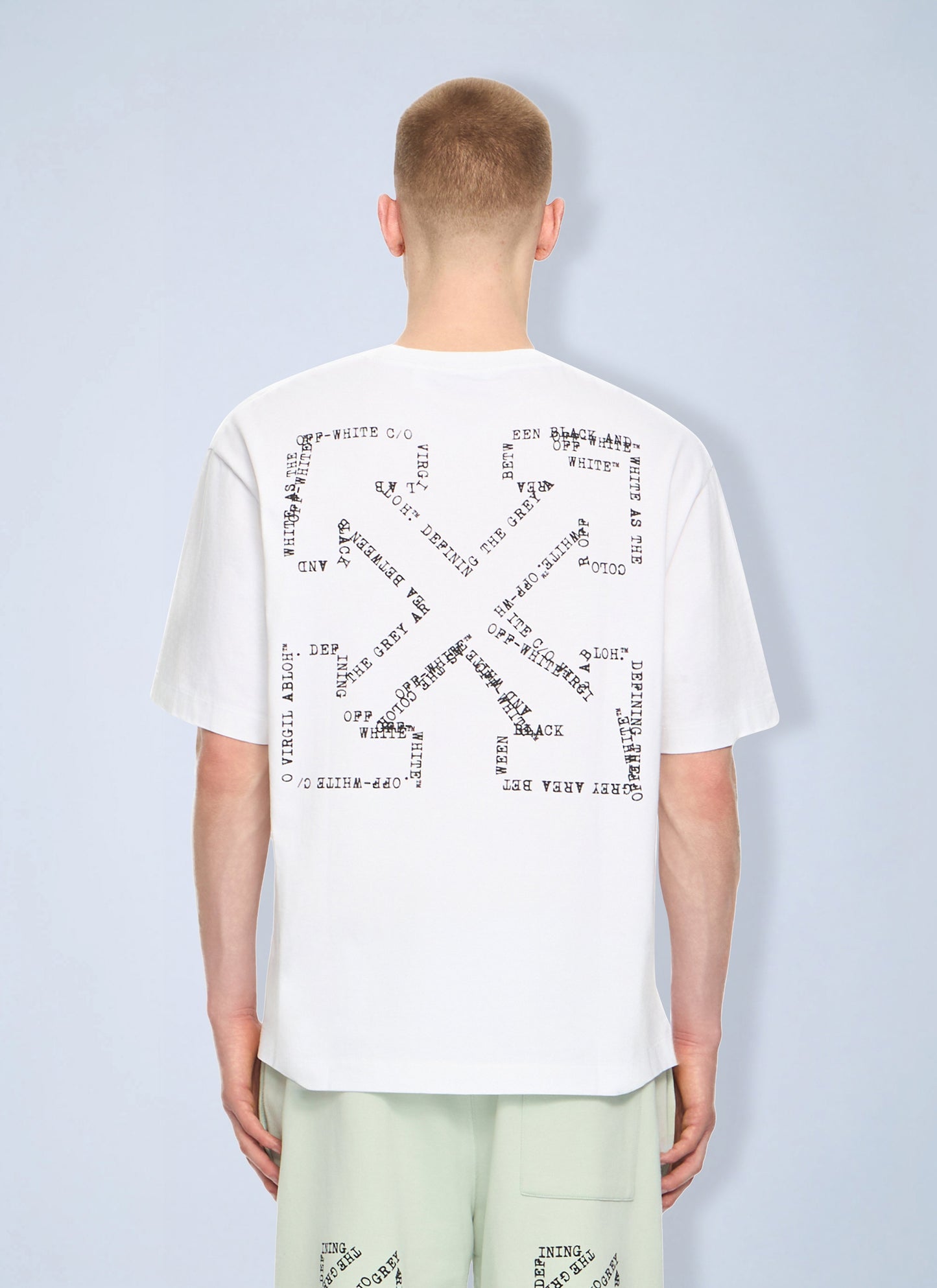 Off-White Men Type Arrow Skate T-Shirt OFF-WHITE