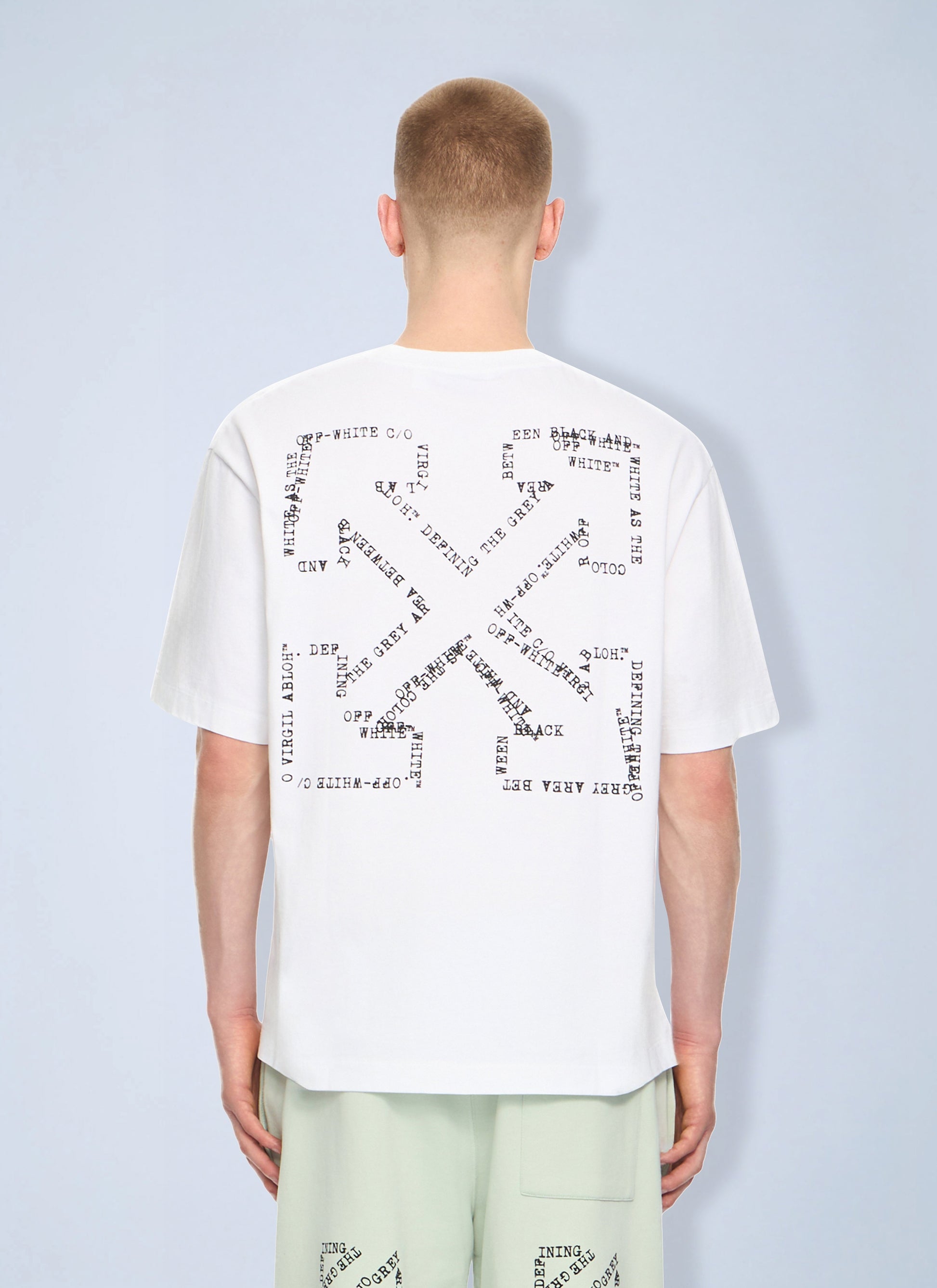 Off-White Men Type Arrow Skate T-Shirt OFF-WHITE
