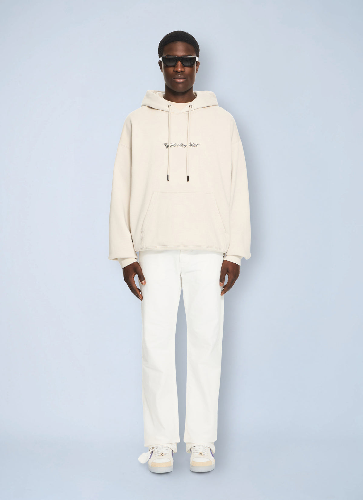 Off-White Men Script Arrow Skate Hoodie OFF-WHITE
