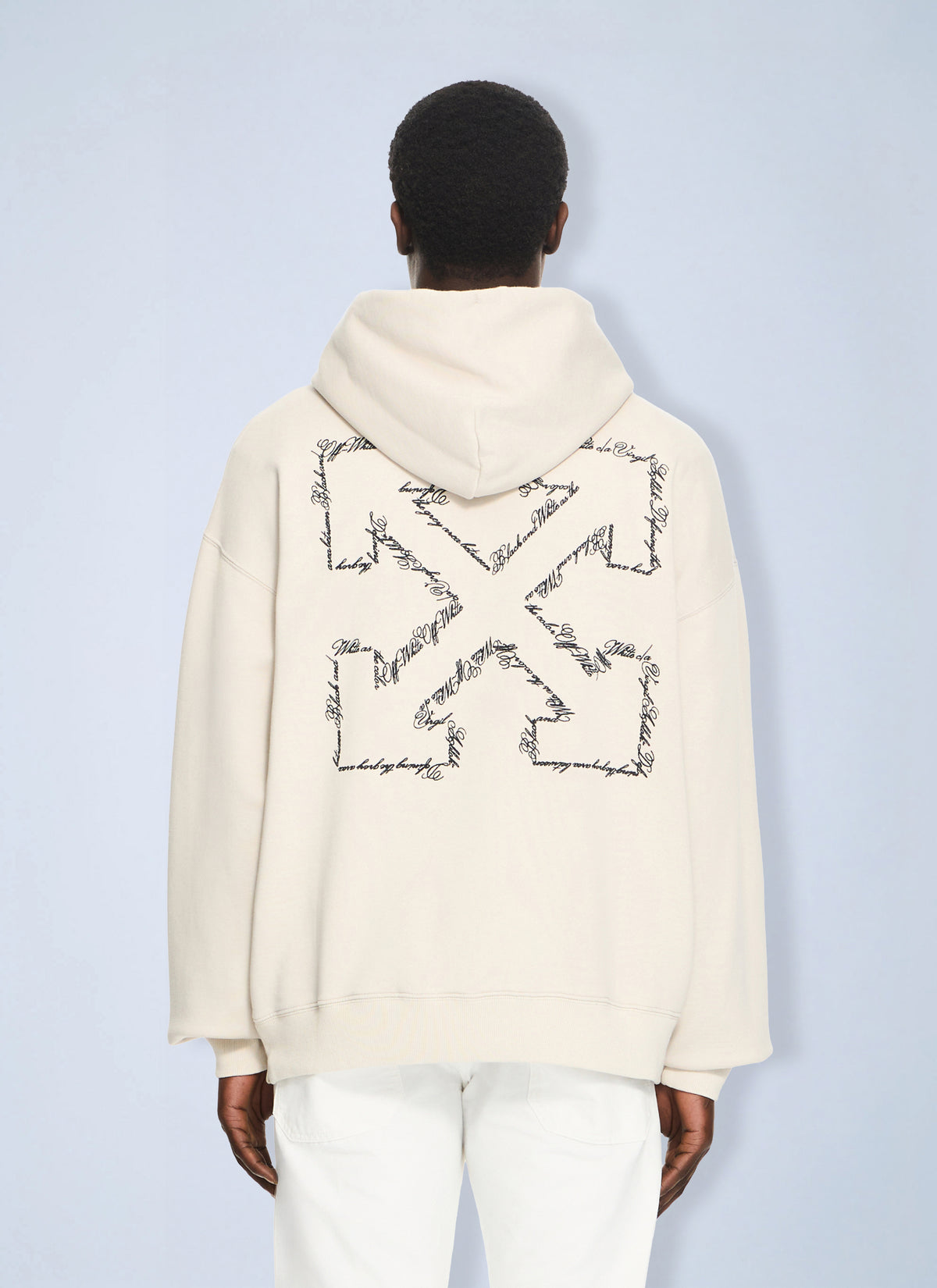 Off-White Men Script Arrow Skate Hoodie OFF-WHITE