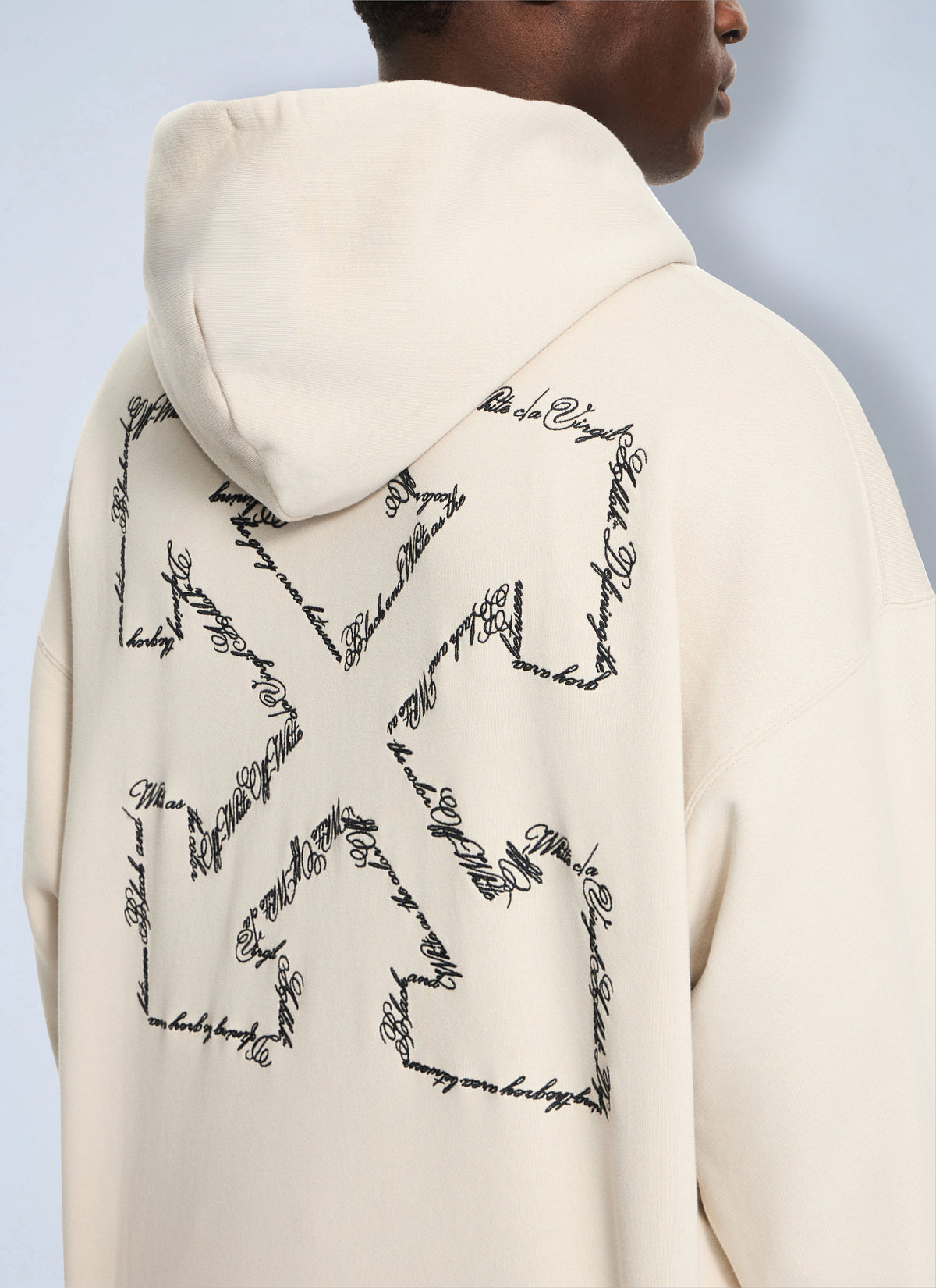 Off-White Men Script Arrow Skate Hoodie OFF-WHITE