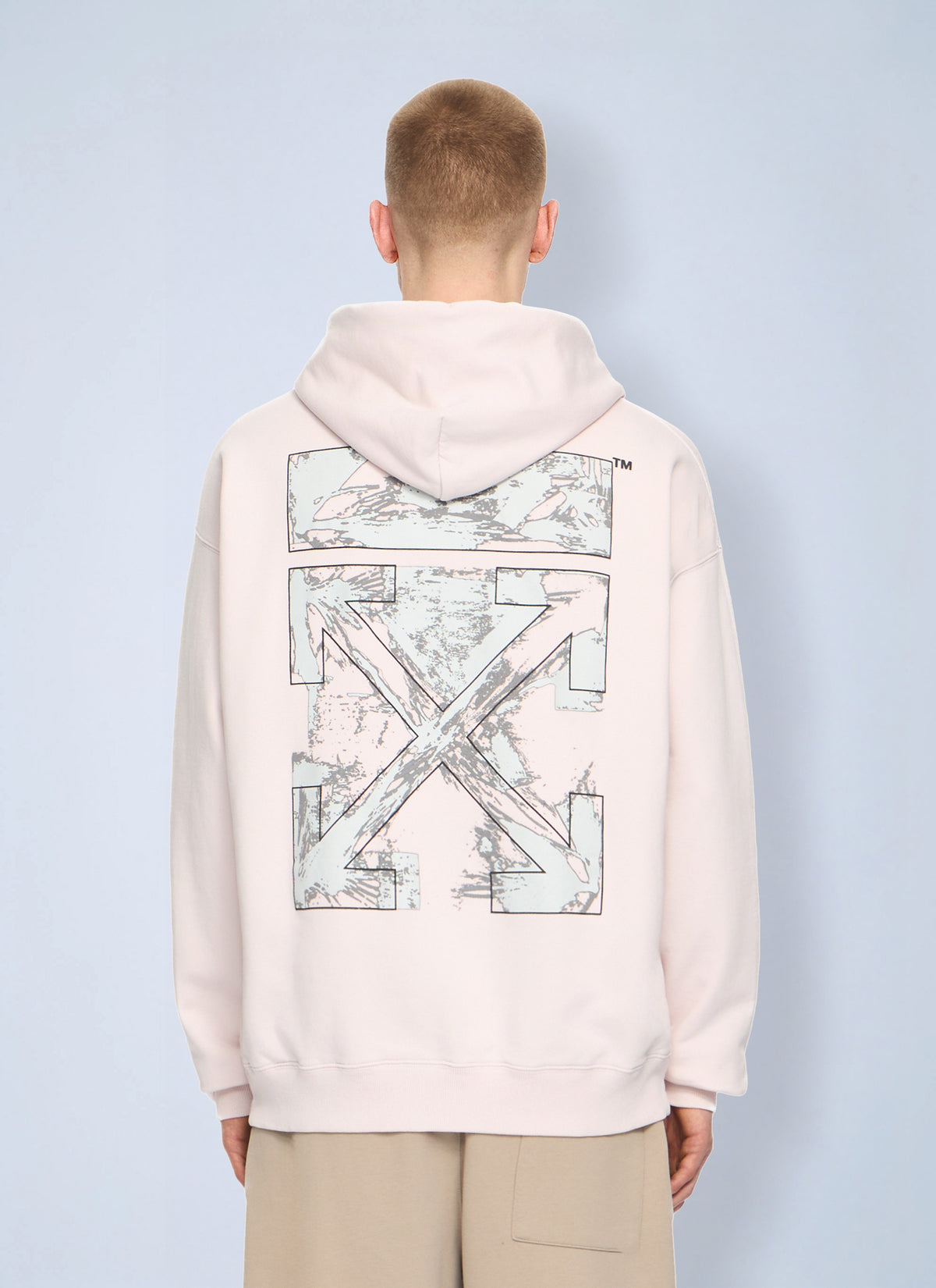 Off-White Men Paint Arrow Skate Hoodie OFF-WHITE