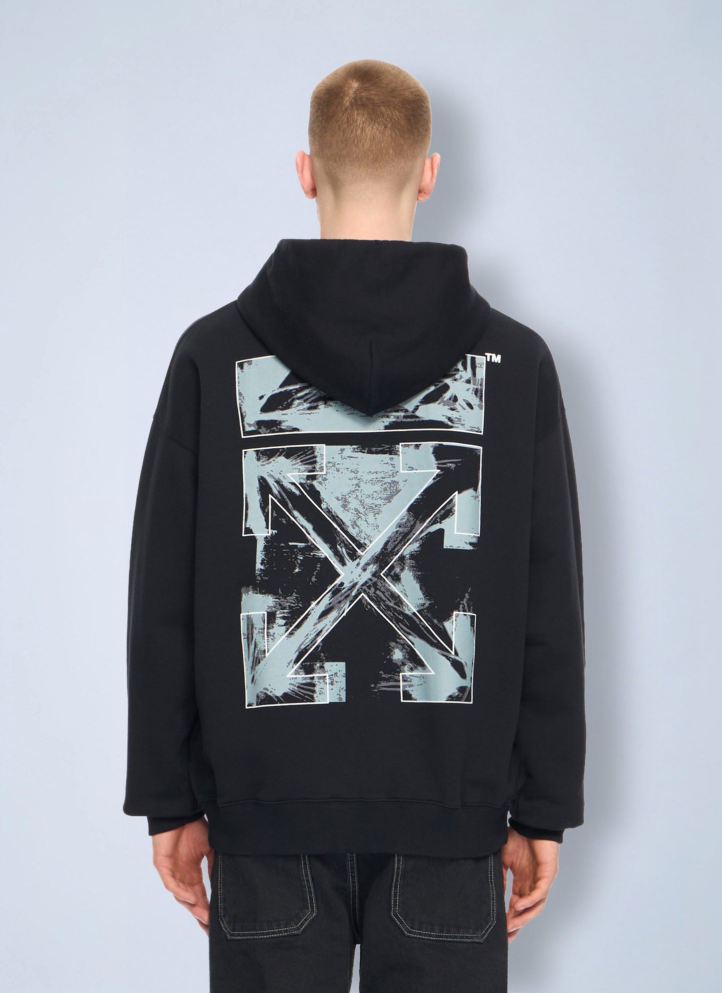 Off-White Men Paint Arrow Skate Hoodie OFF-WHITE