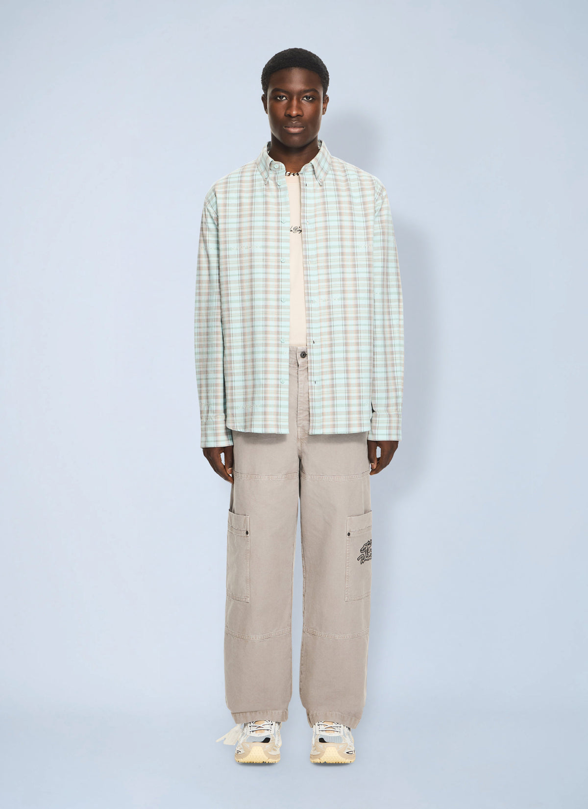 Off-White Men Script Gd Cot Cargo Pant OFF-WHITE