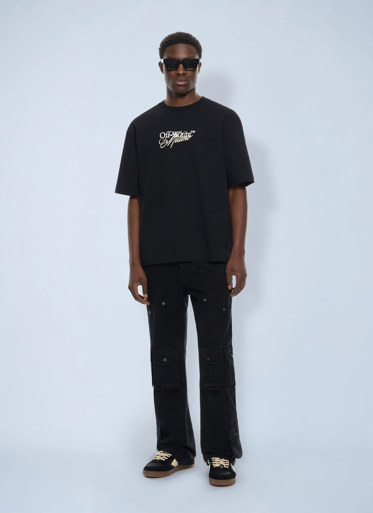 Off-White Men Owr Gd Cot Multipkt Relax Pant OFF-WHITE