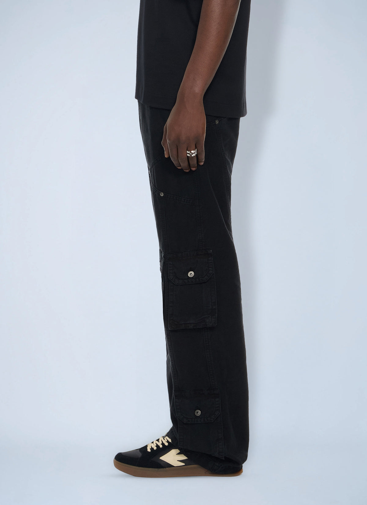 Off-White Men Owr Gd Cot Multipkt Relax Pant OFF-WHITE