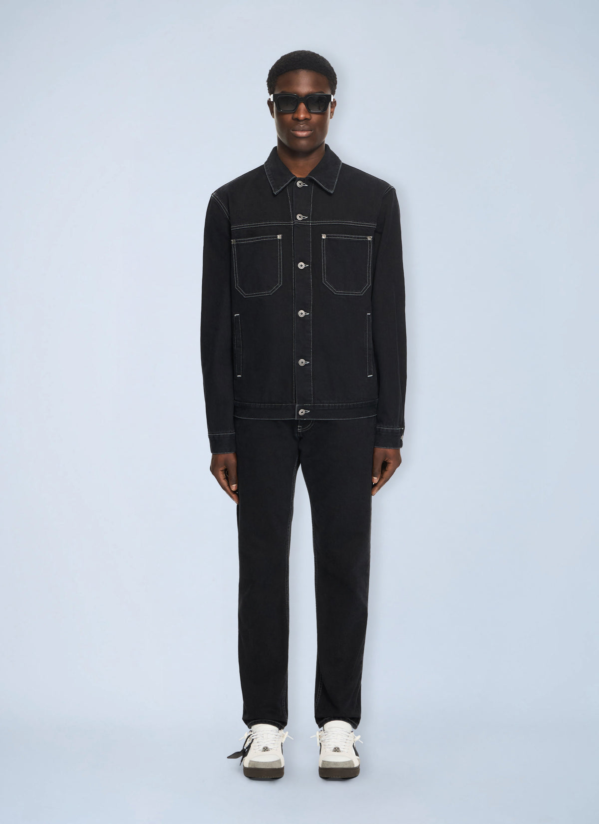 Off-White Men Half Arrow Tapered Jeans OFF-WHITE