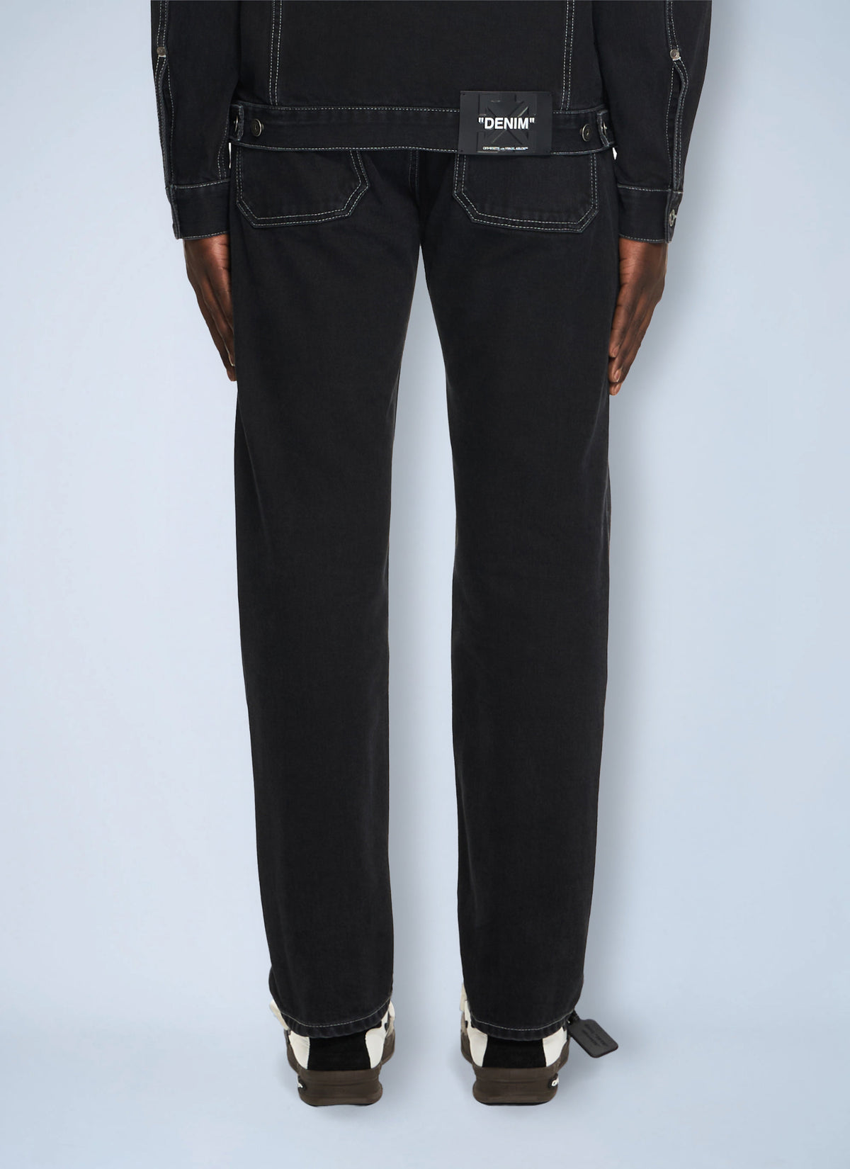 Off-White Men Half Arrow Tapered Jeans OFF-WHITE