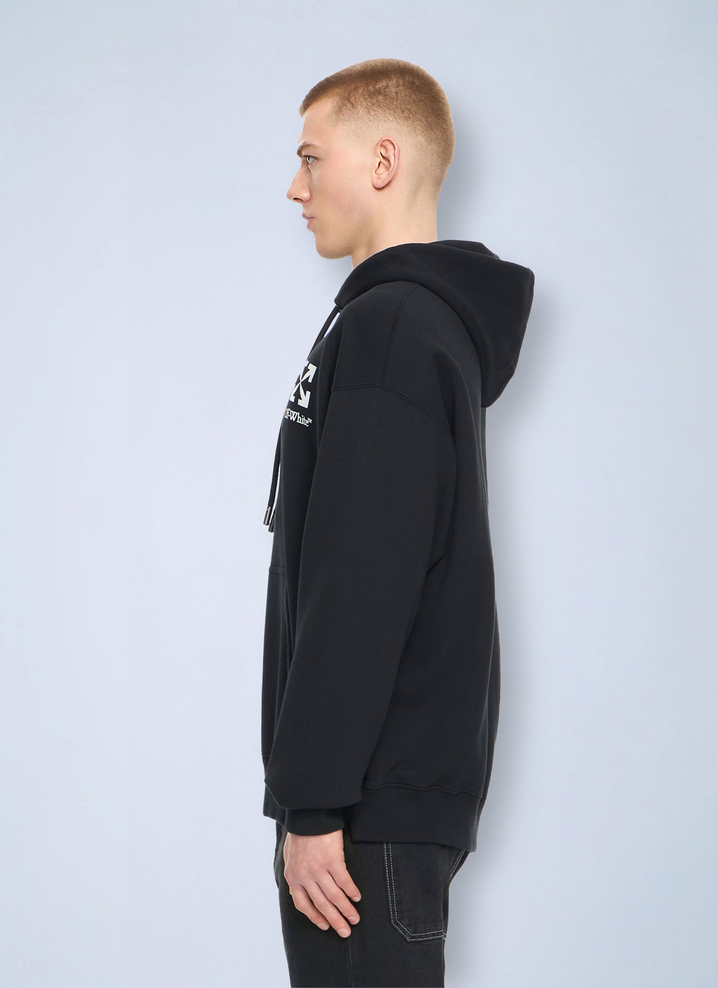 Off-White Men Small Arrow Skate Hoodie OFF-WHITE