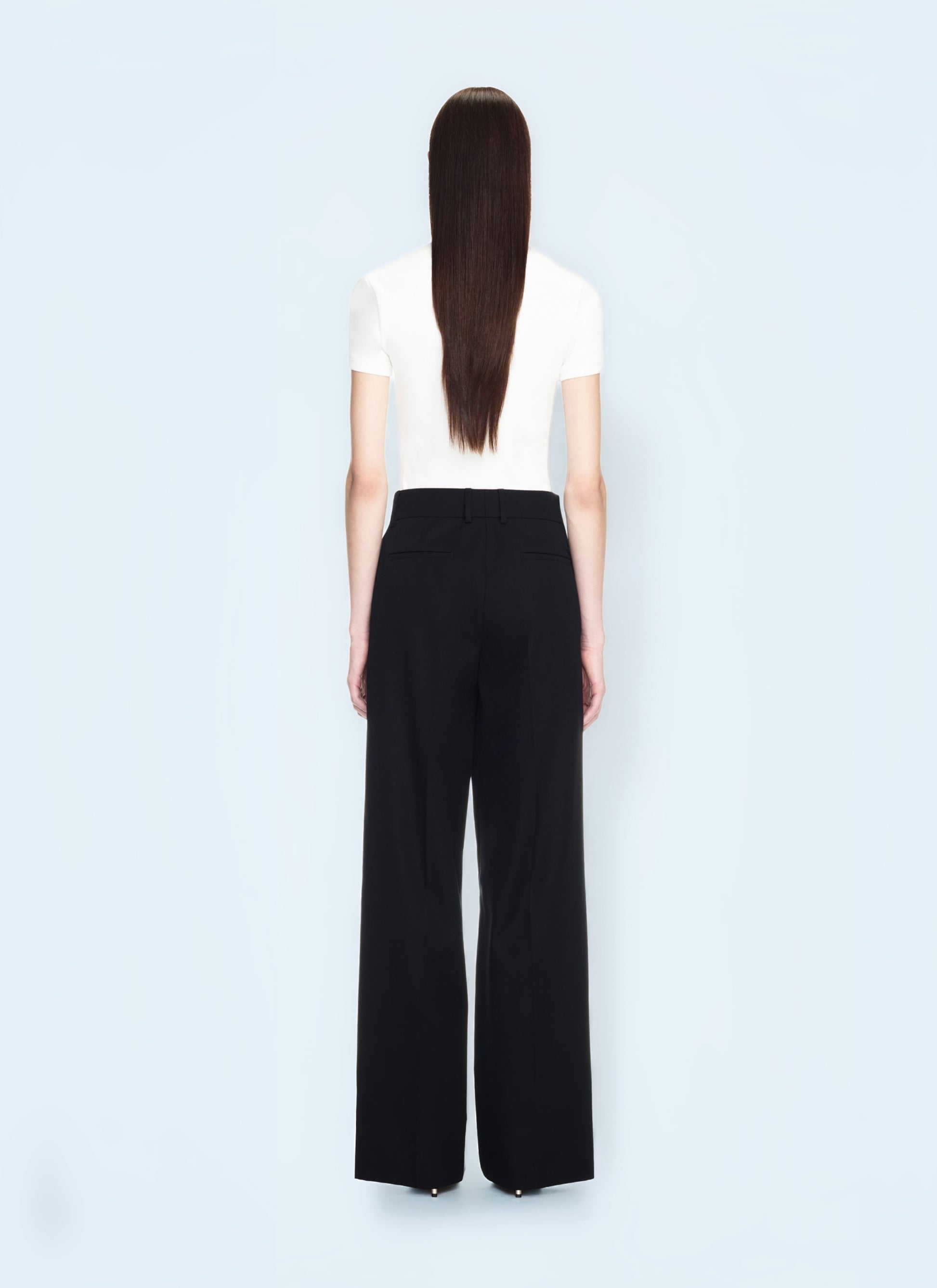 Off White Women Off Stamp Ribbed T-Shirt OFF-WHITE