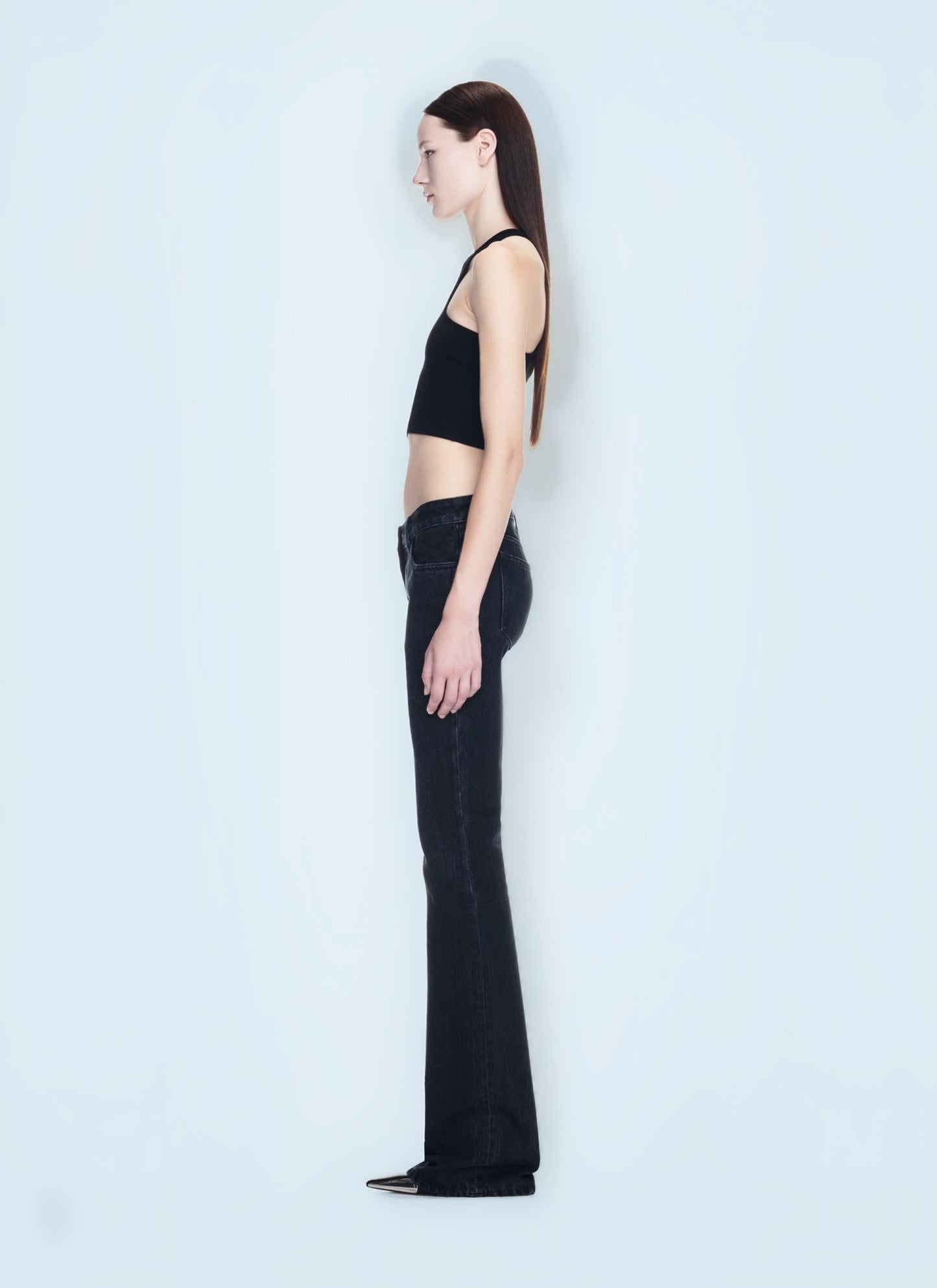 Off White Women Off Stamp Ribbed Top OFF-WHITE