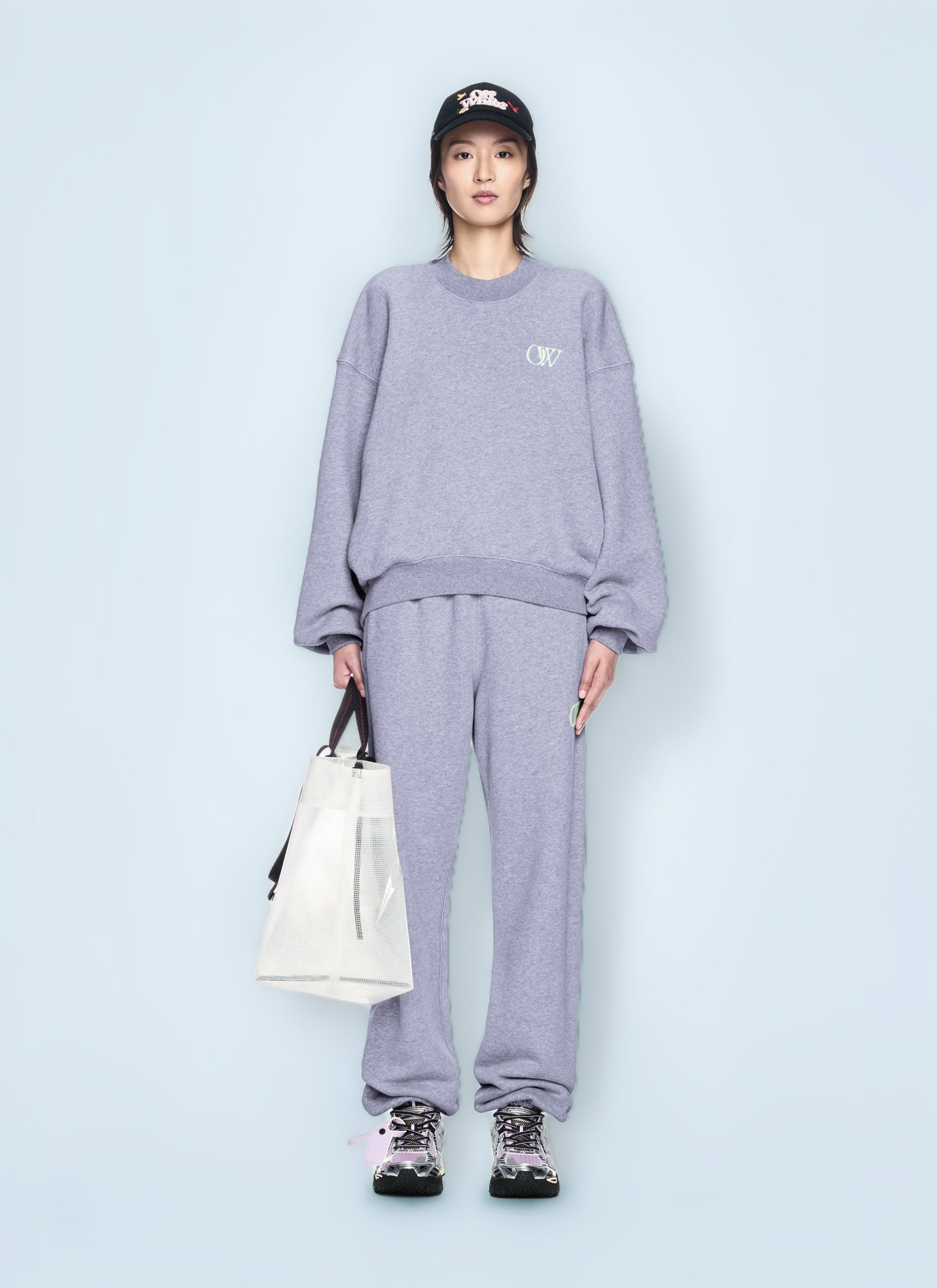 Off White Women Embroidered Ow Sweatshirt OFF-WHITE