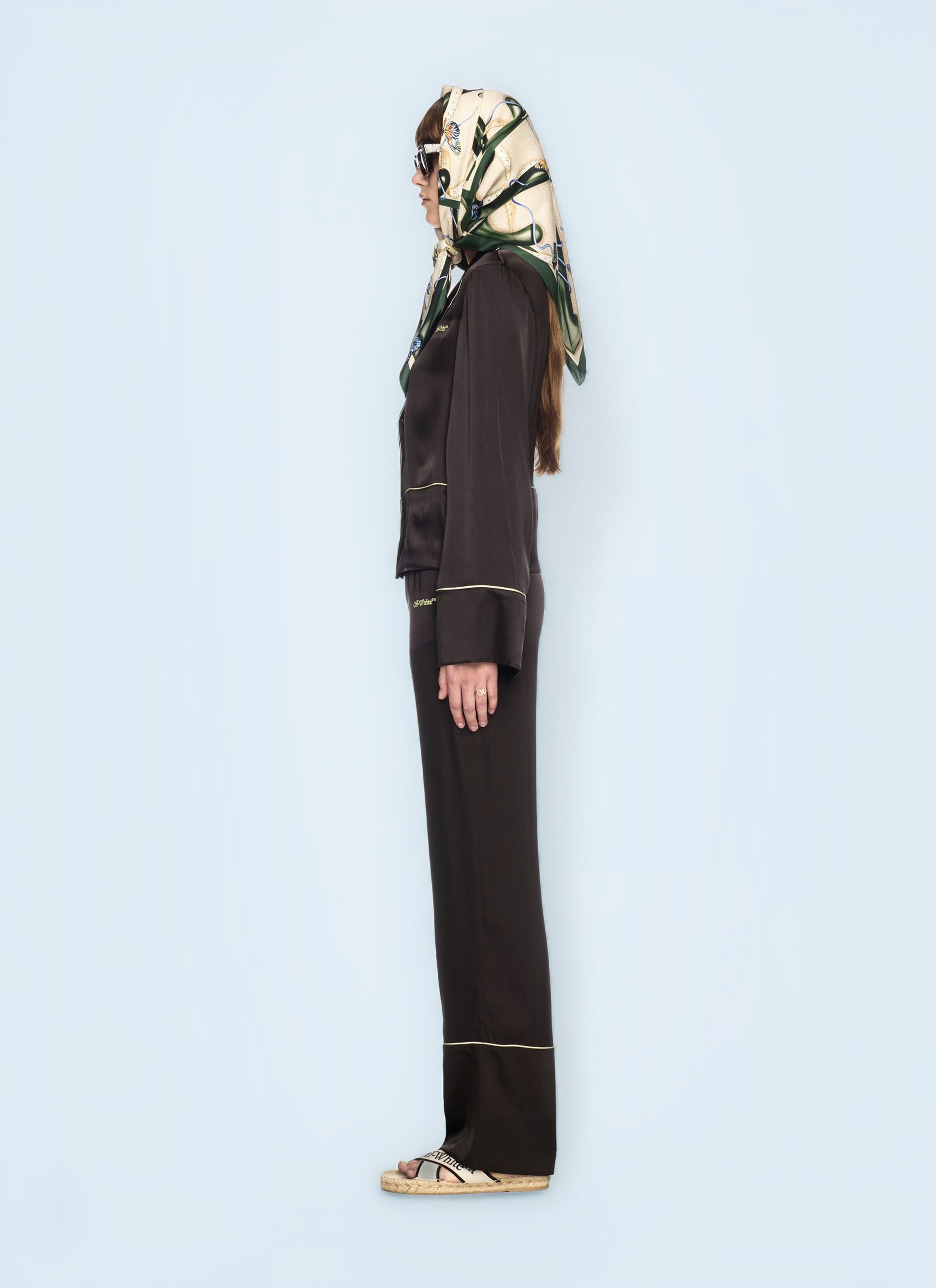 Off White Women Satin Shirt OFF-WHITE