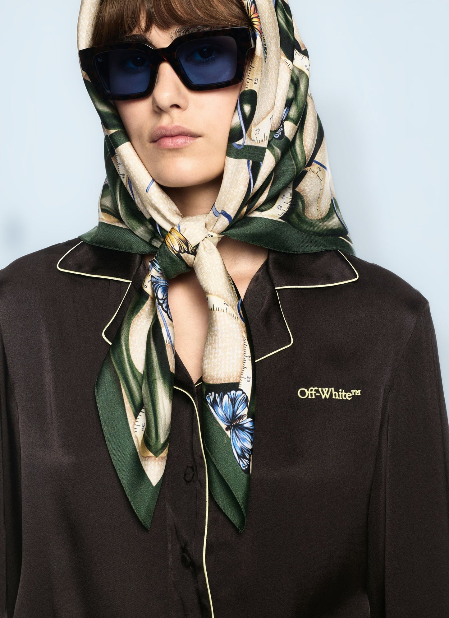Off White Women Satin Shirt OFF-WHITE