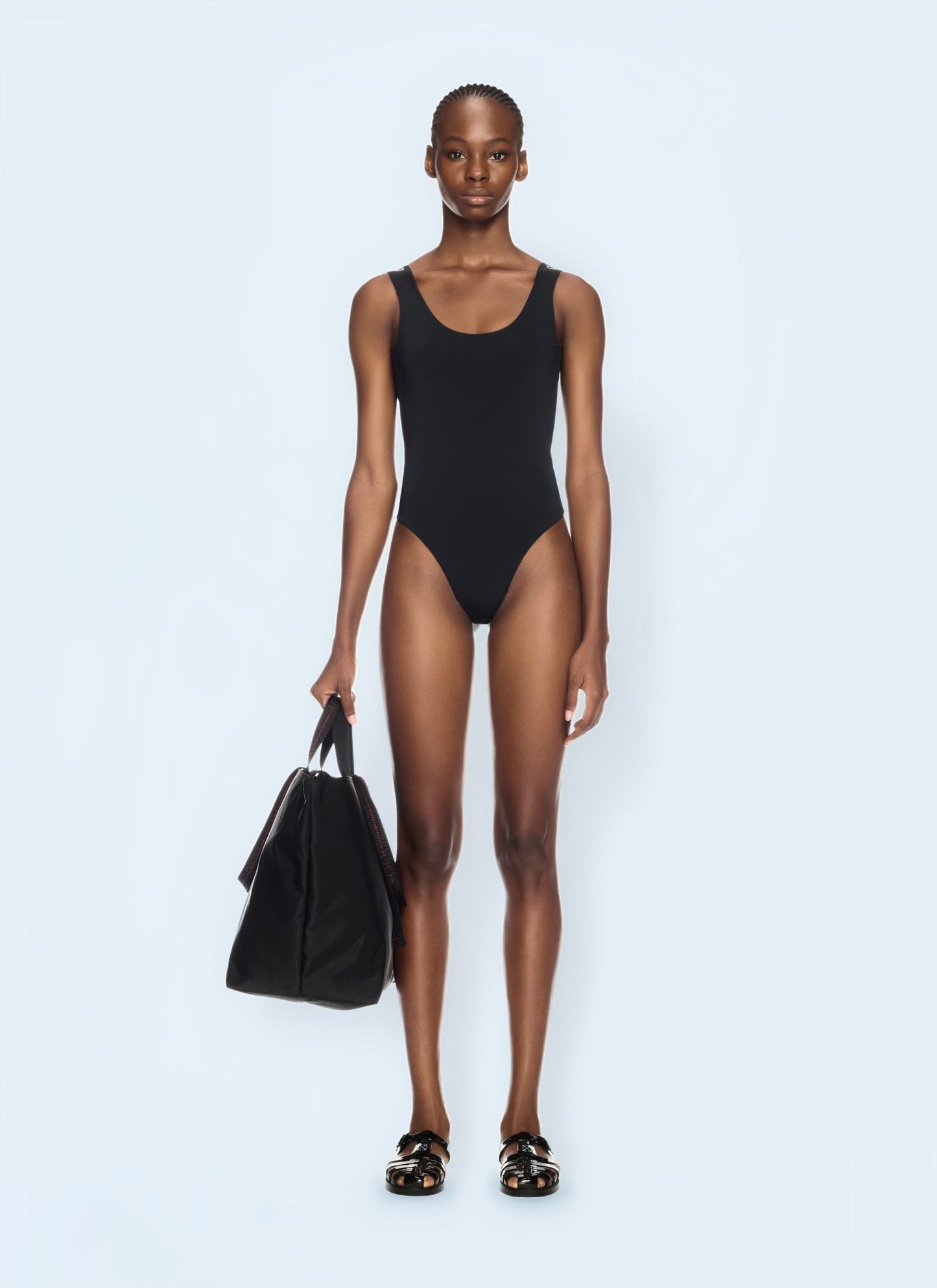 Off White Women Logo Band Swimsuit OFF-WHITE