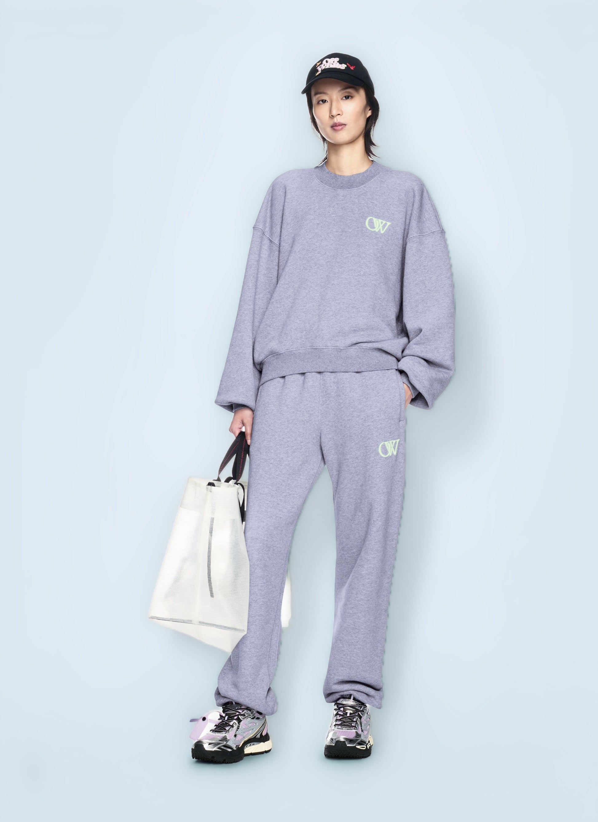 Off White Women Embroidered Ow Track Pants OFF-WHITE