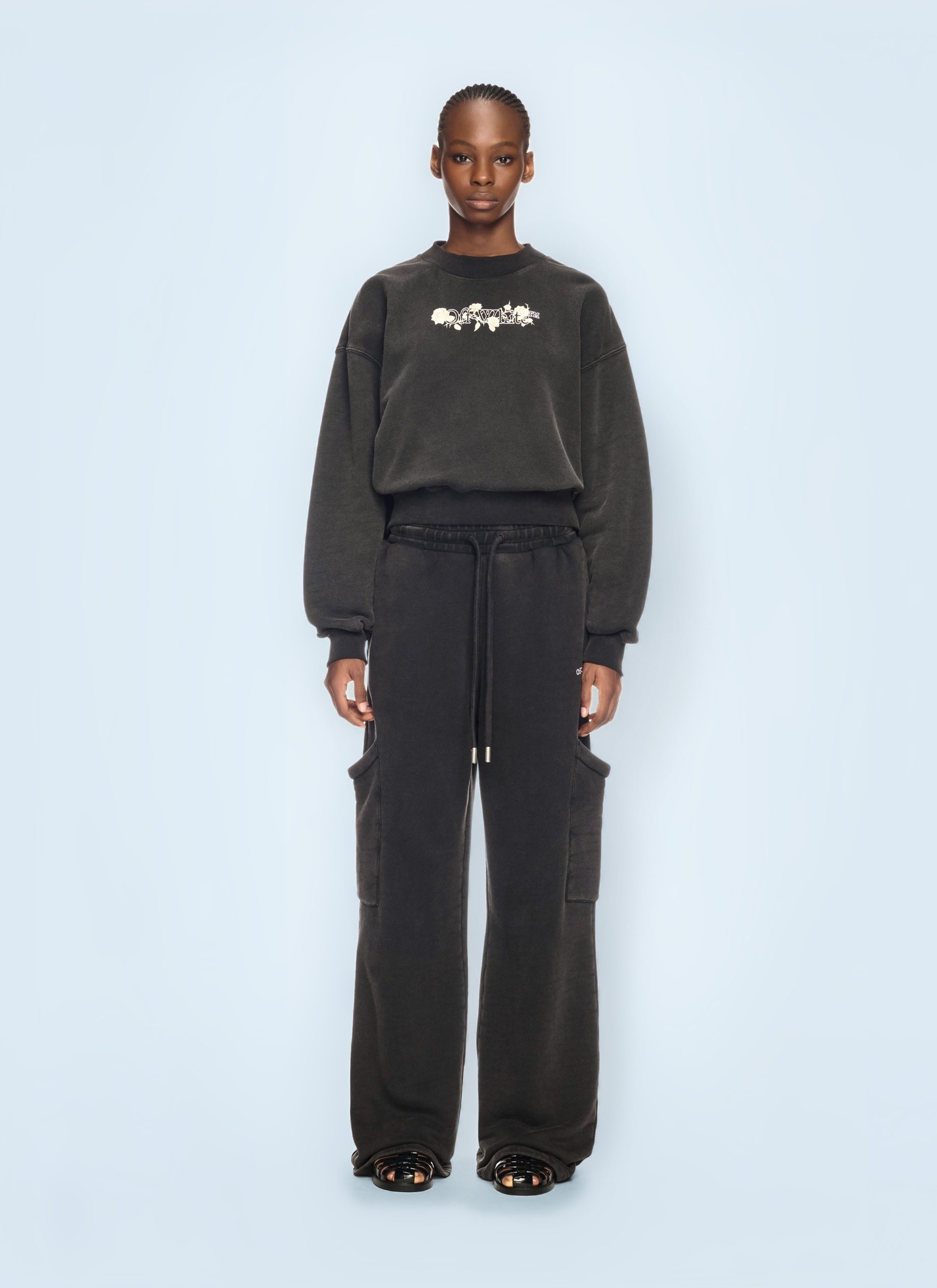 Off White Women Bookish Rose Sweatshirt OFF-WHITE