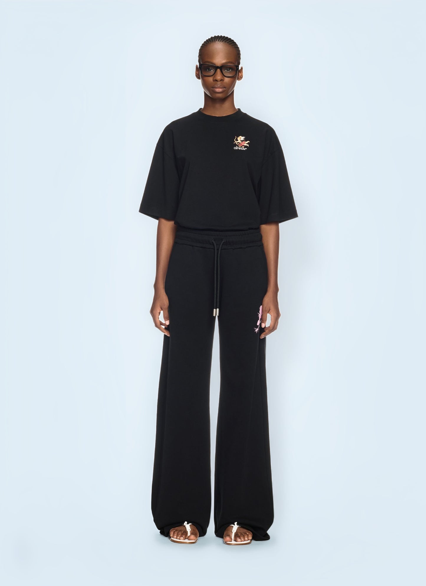 Off White Women Bookish Fresco T-Shirt OFF-WHITE