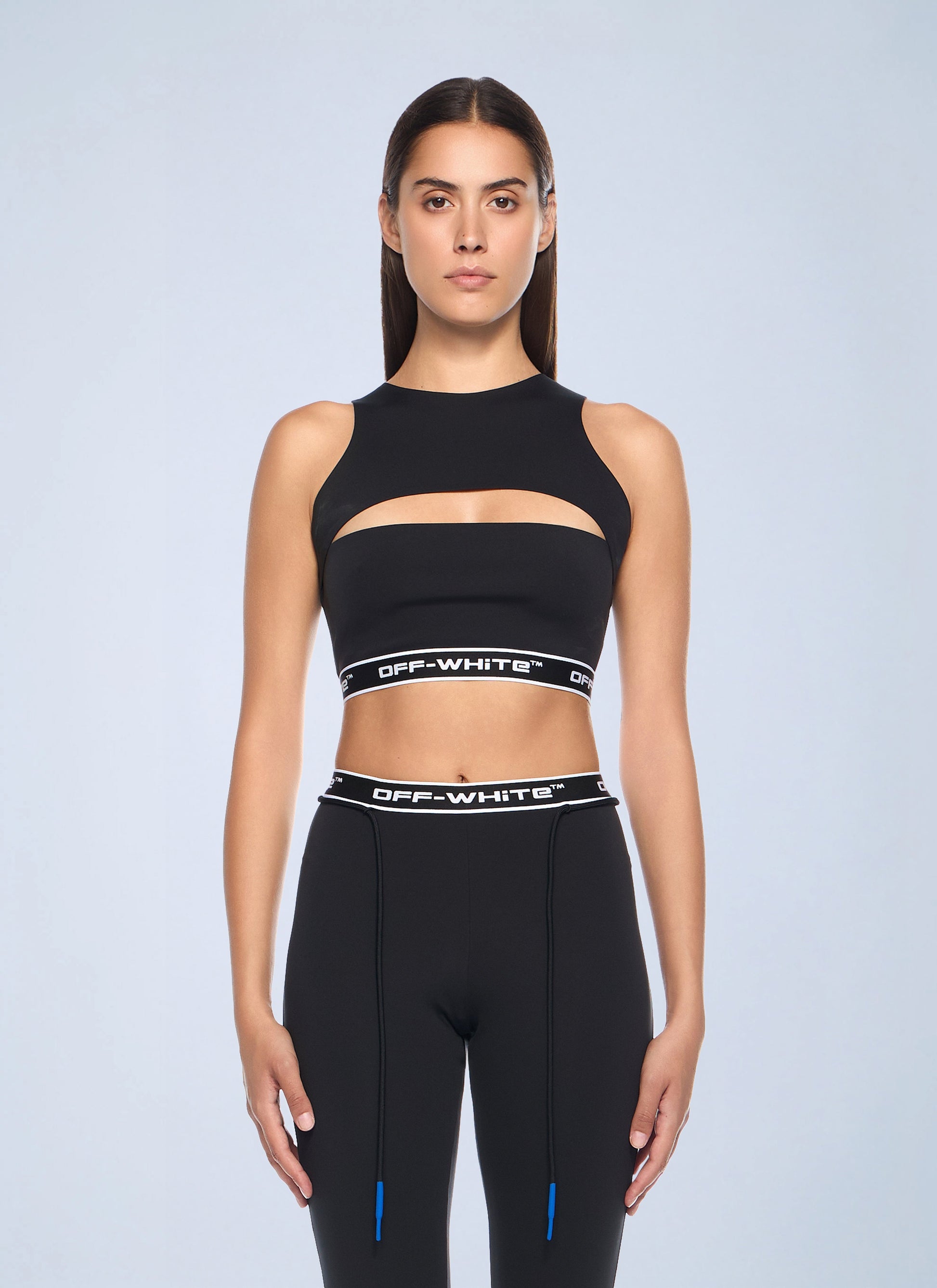 Off-White Women Logo Motif Cut Out Top OFF-WHITE
