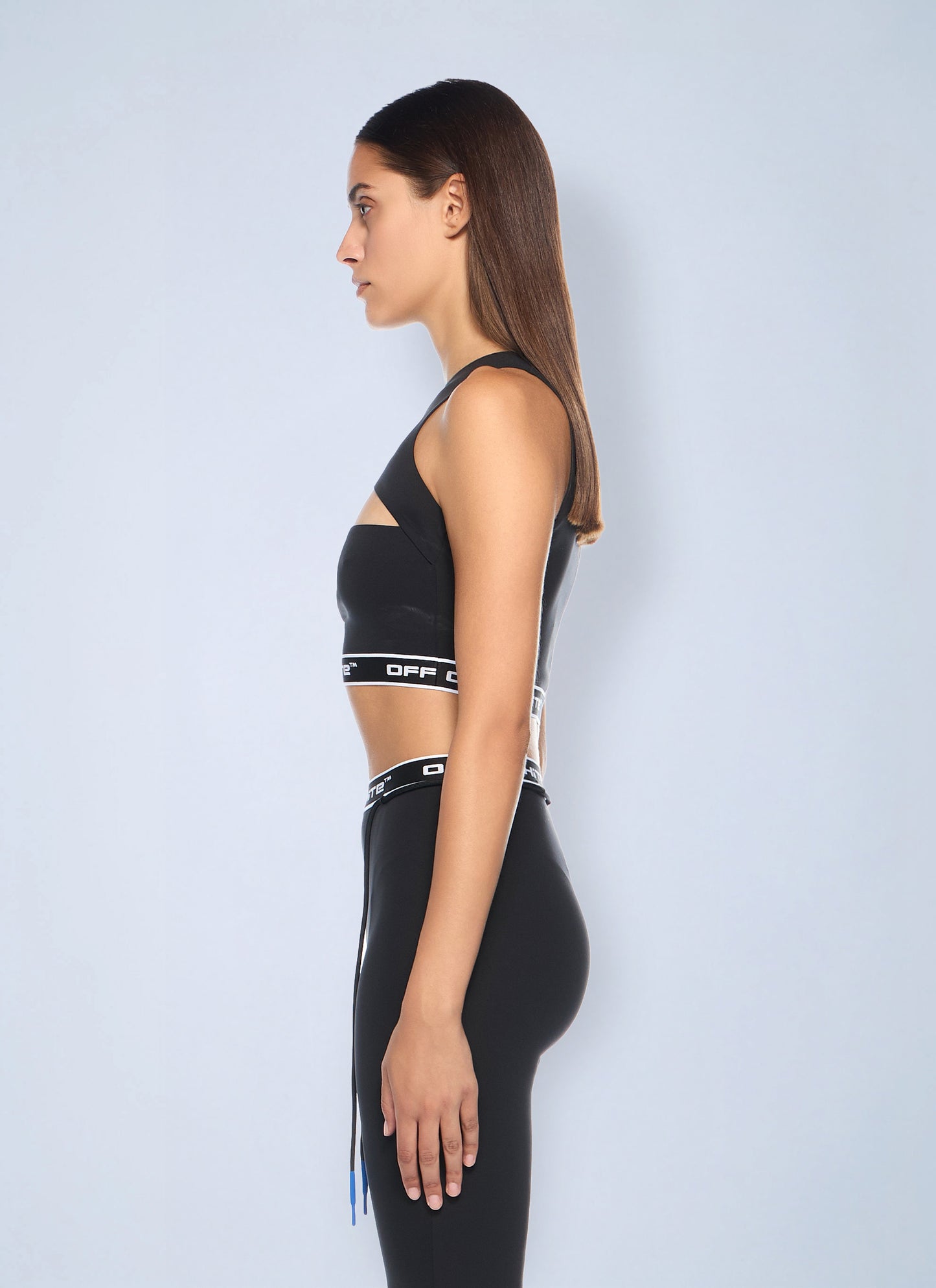 Off-White Women Logo Motif Cut Out Top OFF-WHITE